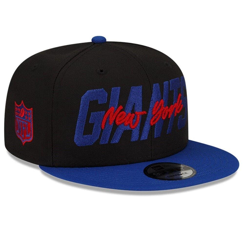 New Era Caps New York Giants New Era NFL 2022 Draft On-Stage 9FIFTY Snapback Hat - Black