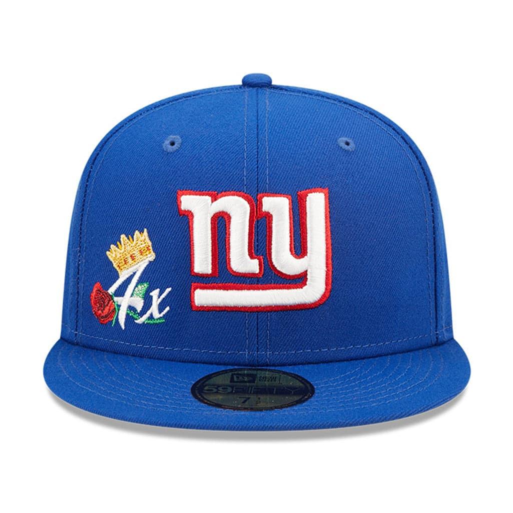 New Era Caps New York Giants New Era NFL Crown Champs 59FIFTY Fitted Hat - Blue