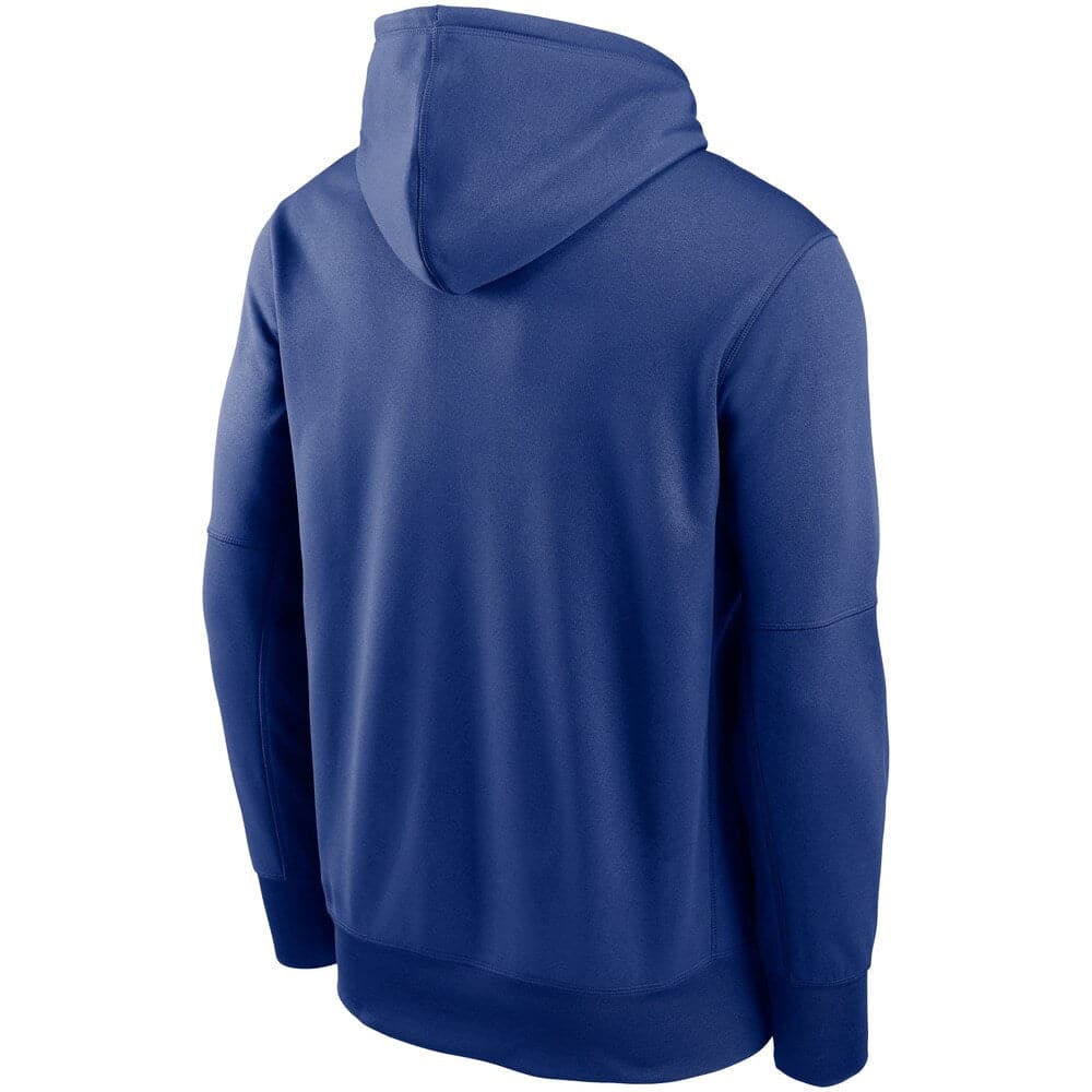 Nike Jumpers New York Giants Nike NFL Prime Logo Therma Hoodie Jumper - Rush Blue