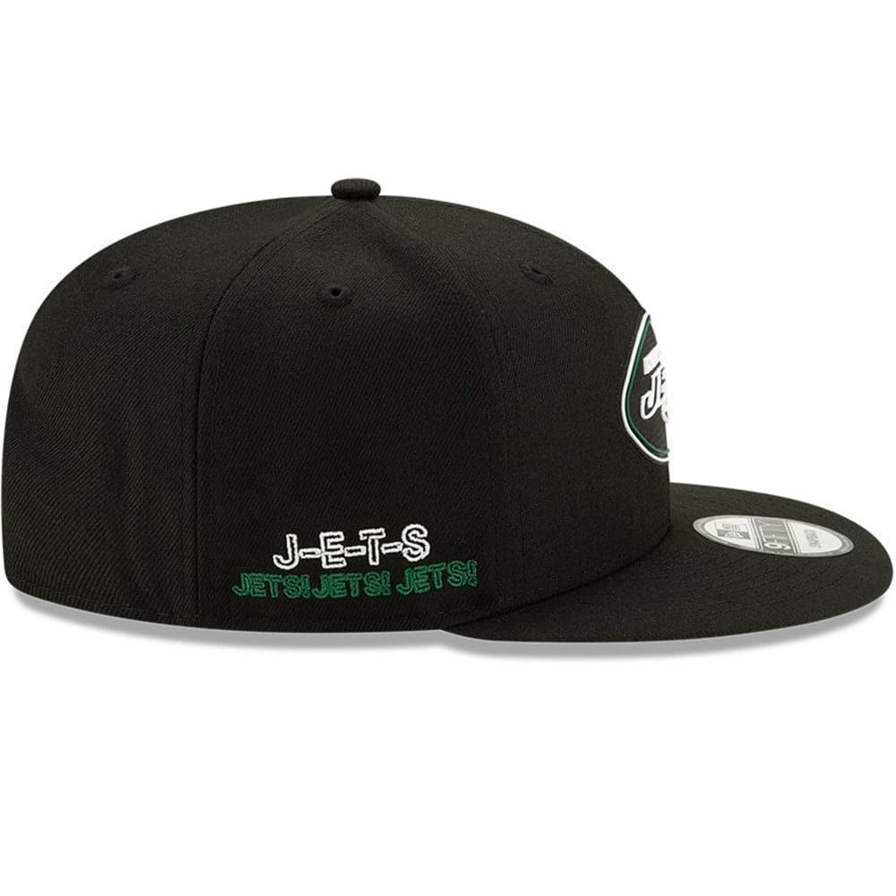New Era Caps New York Jets New Era NFL 2020 Draft 9FIFTY Snapback Hat - Black