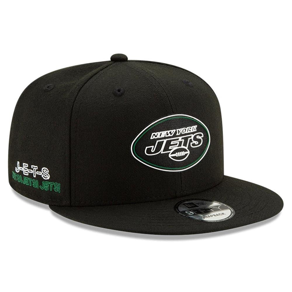 New Era Caps New York Jets New Era NFL 2020 Draft 9FIFTY Snapback Hat - Black