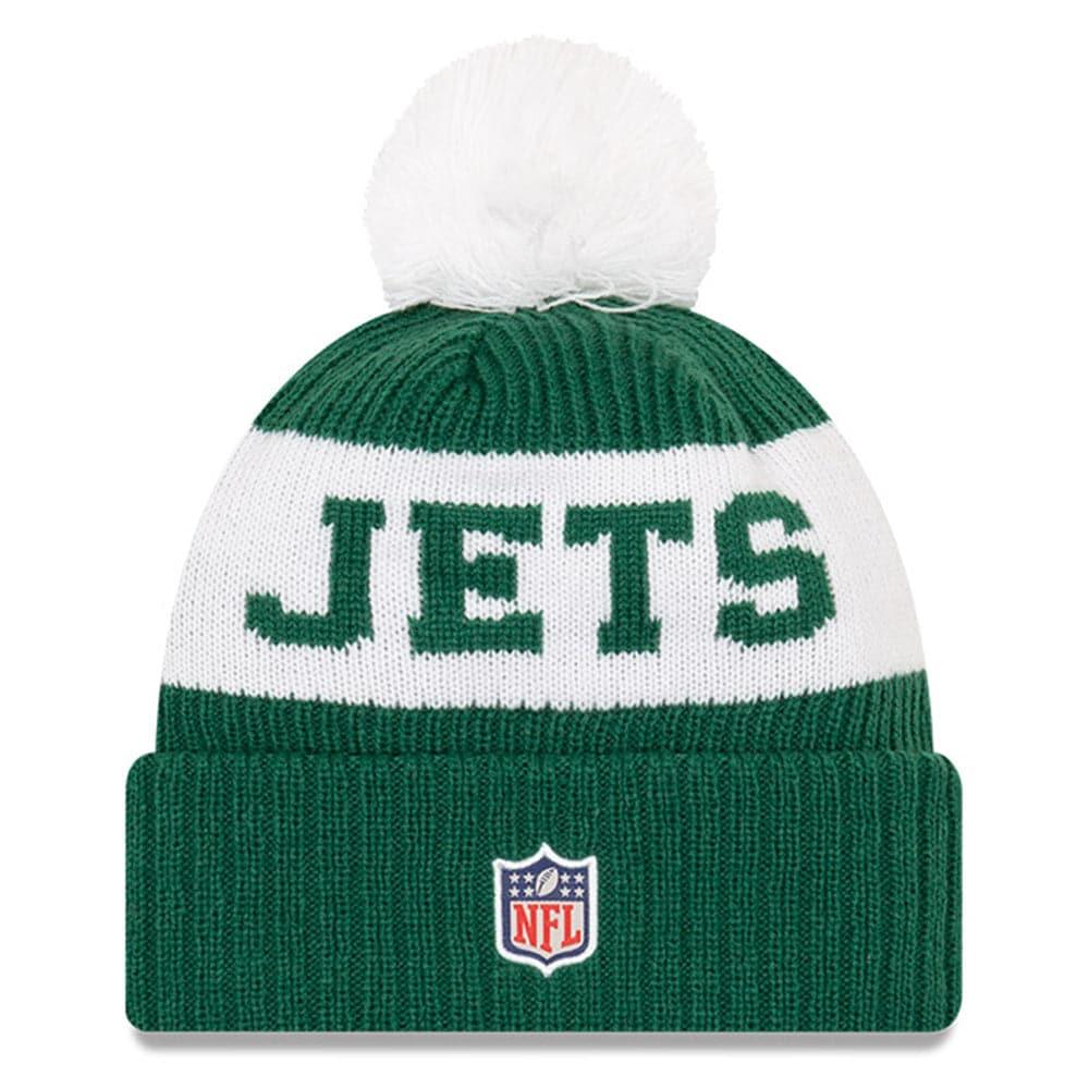 New Era Beanies New York Jets New Era NFL 2020 Team Colour Sideline Knit Beanie