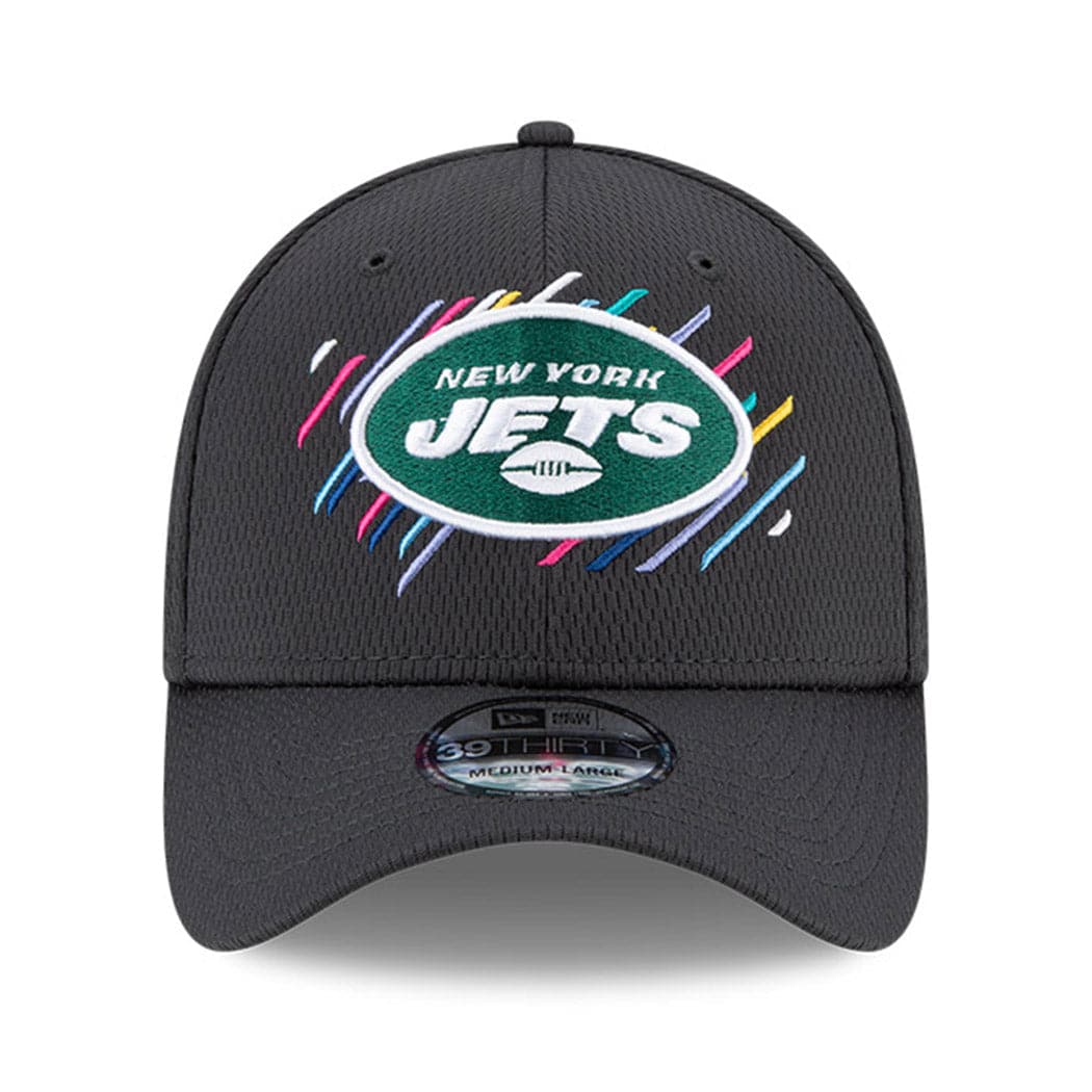 New Era Caps New York Jets New Era NFL 2021 Crucial Catch 39THIRTY Flex Fit Hat - Steel