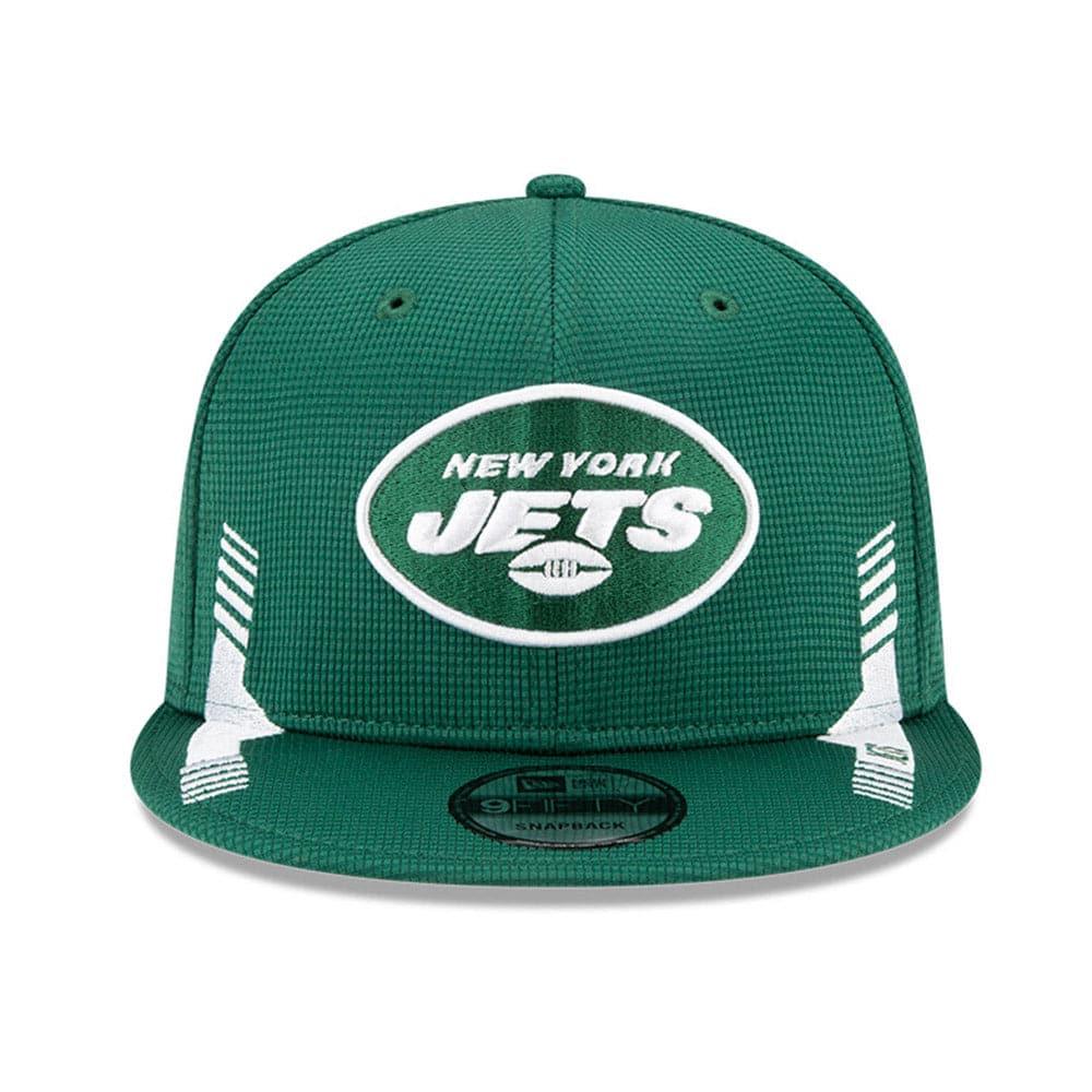 New Era Caps New York Jets New Era NFL 2021 Sideline Home 9FIFTY Snapback Hat - Green