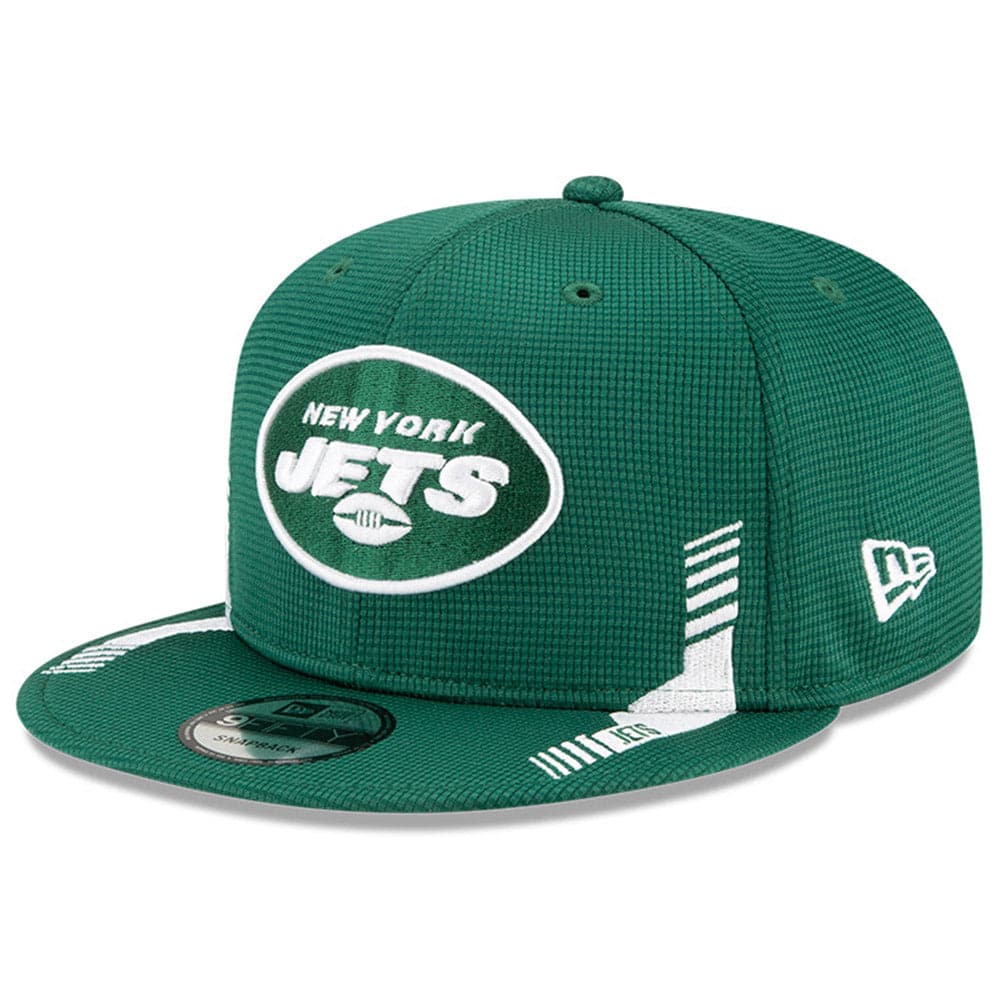 New Era Caps New York Jets New Era NFL 2021 Sideline Home 9FIFTY Snapback Hat - Green