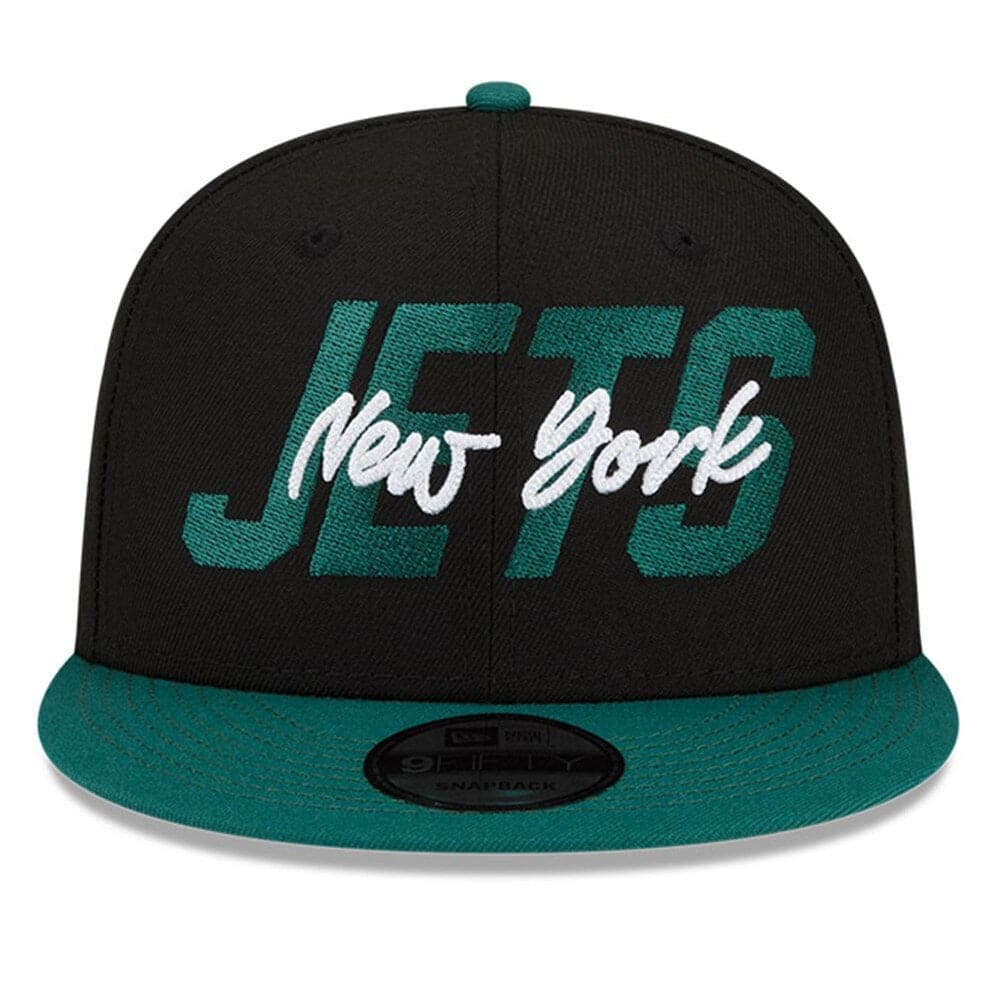 New Era Caps New York Jets New Era NFL 2022 Draft On-Stage 9FIFTY Snapback Hat - Black