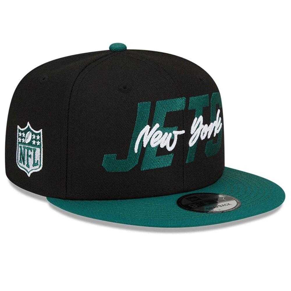 New Era Caps New York Jets New Era NFL 2022 Draft On-Stage 9FIFTY Snapback Hat - Black