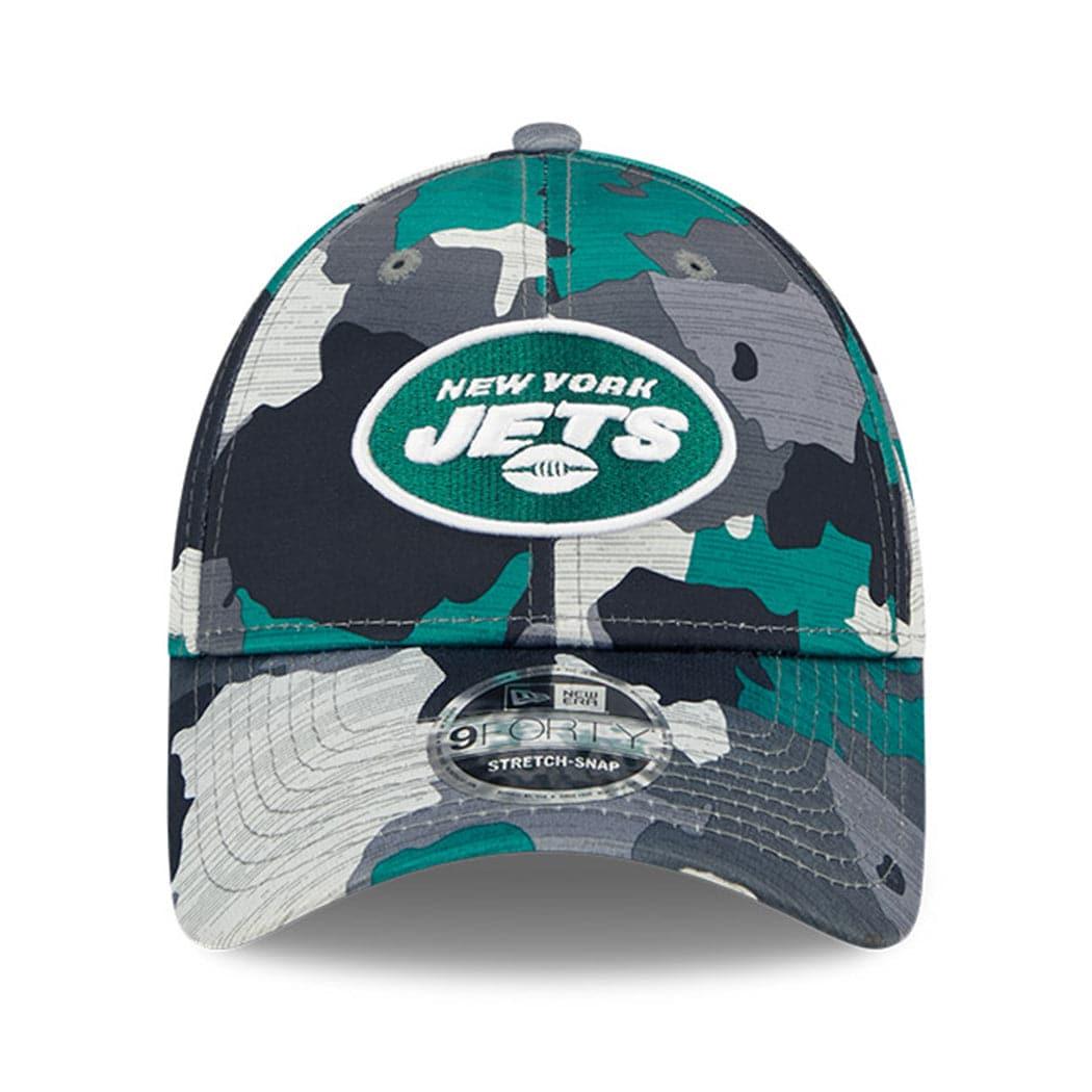 New Era Caps New York Jets New Era NFL 22 Training Camp 9FORTY Stretch Snap Hat - Camo