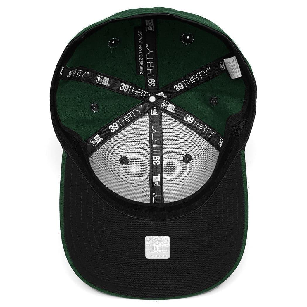 New Era Caps New York Jets New Era NFL Team 39THIRTY Flex Fit Curve Hat - Green