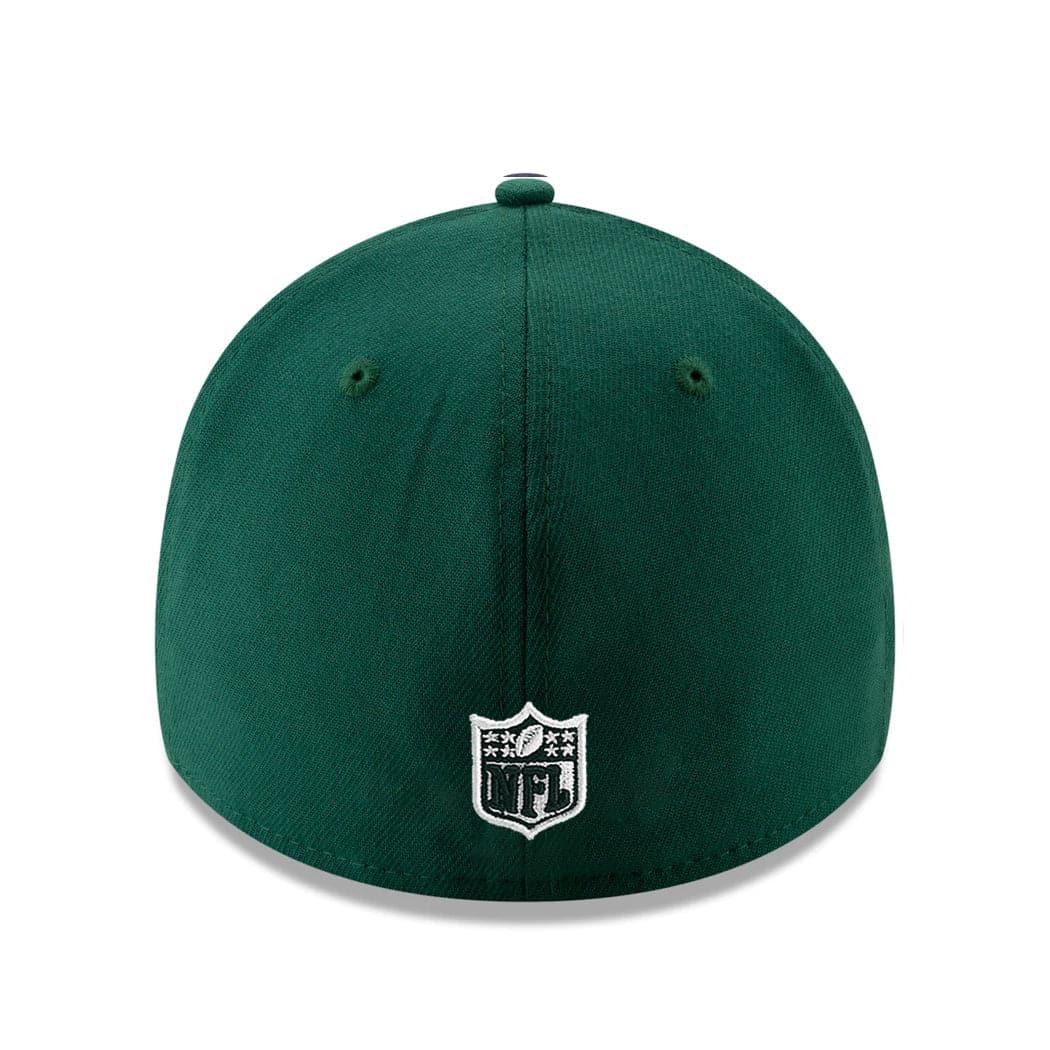 New Era Caps New York Jets New Era NFL Team 39THIRTY Flex Fit Curve Hat - Green