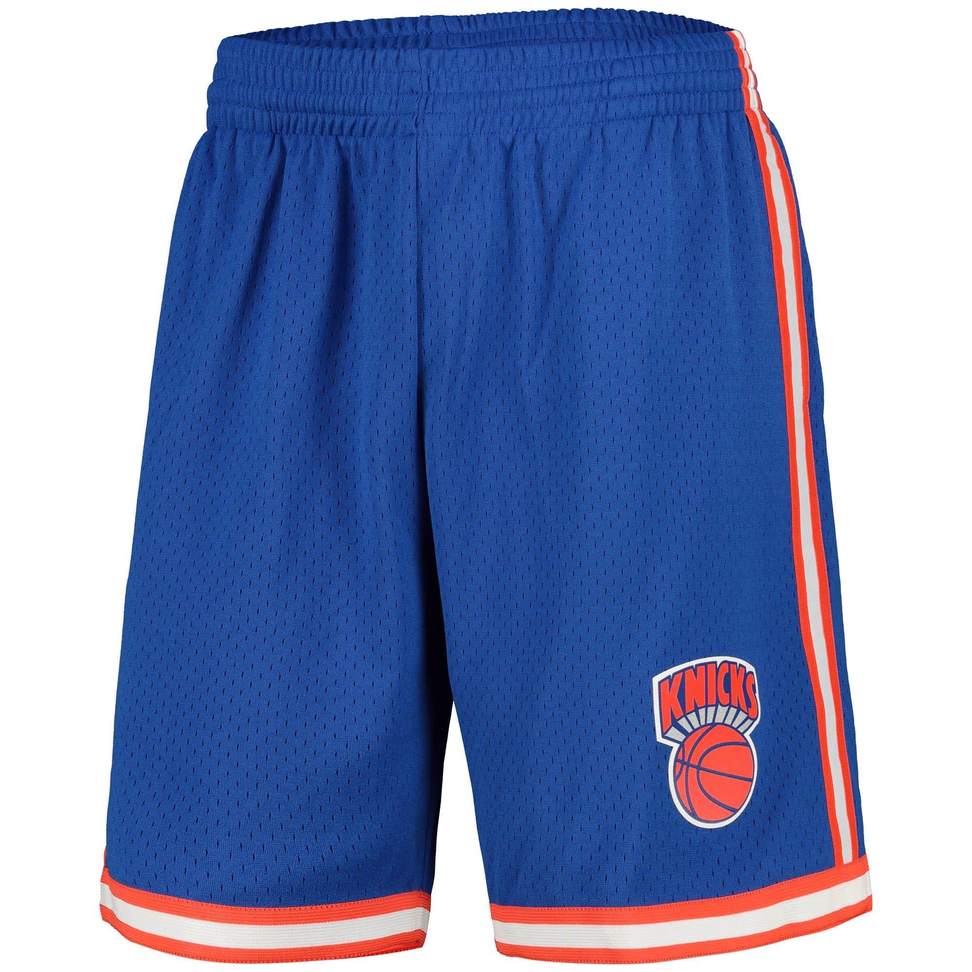 Mitchell And Ness Shorts New York Knicks Mitchell & Ness NBA Swingman Shorts 91-92 - Blue
