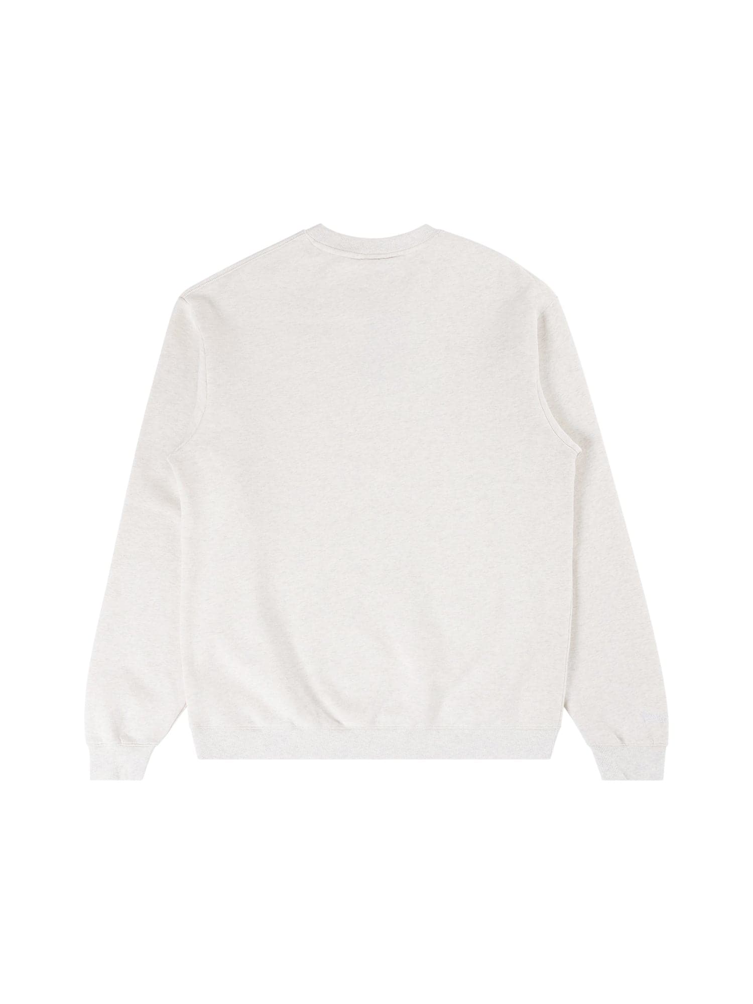 Mitchell And Ness Jumpers New York Knicks Mitchell & Ness NBA Wordmark Vintage Crew Jumper - White Marle