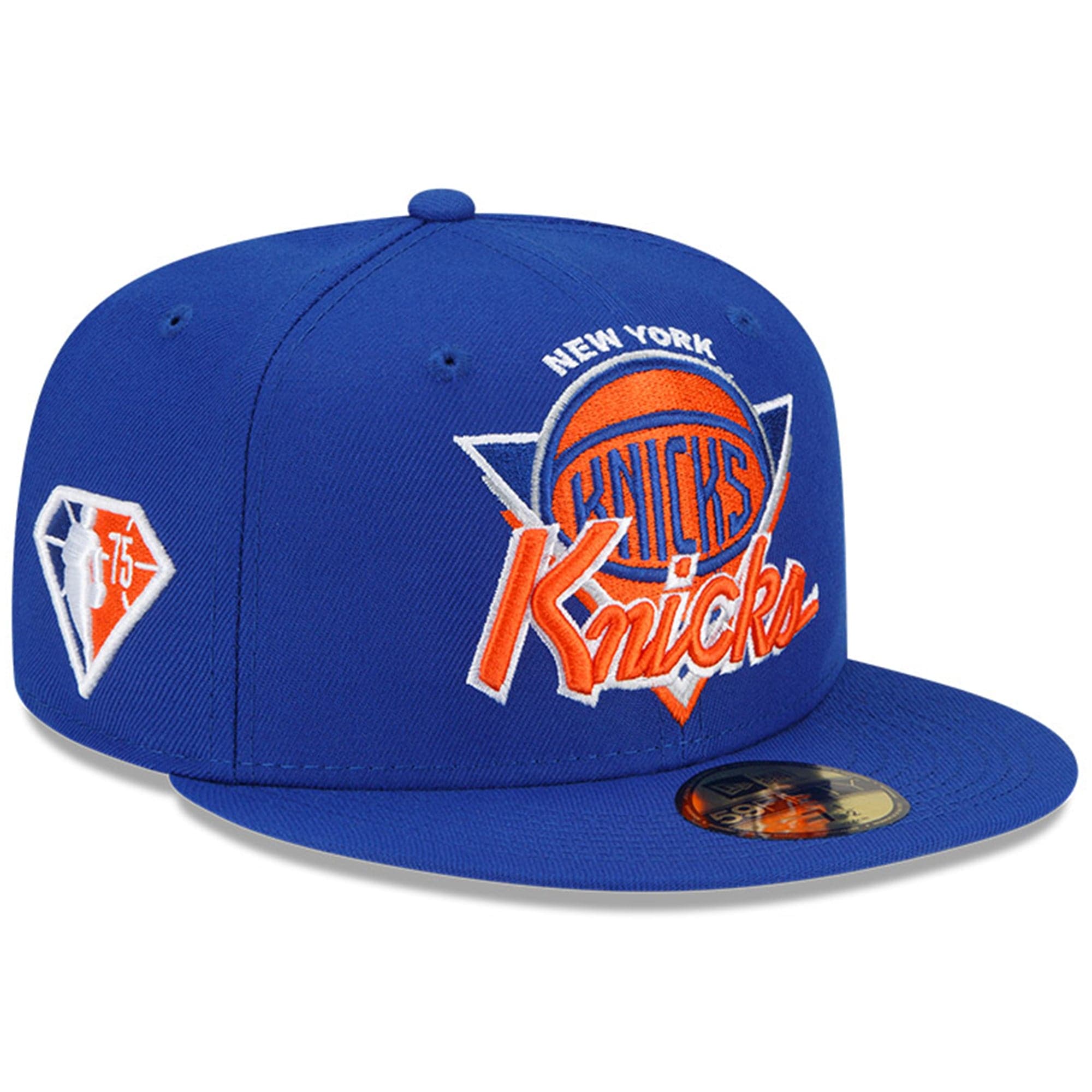 New Era Caps New York Knicks New Era 2021 NBA Tip Off 59FIFTY Fitted Hat - Blue
