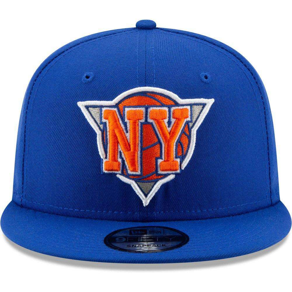New Era Caps New York Knicks New Era NBA 2019 Back Half 9FIFTY Snapback Hat – Blue