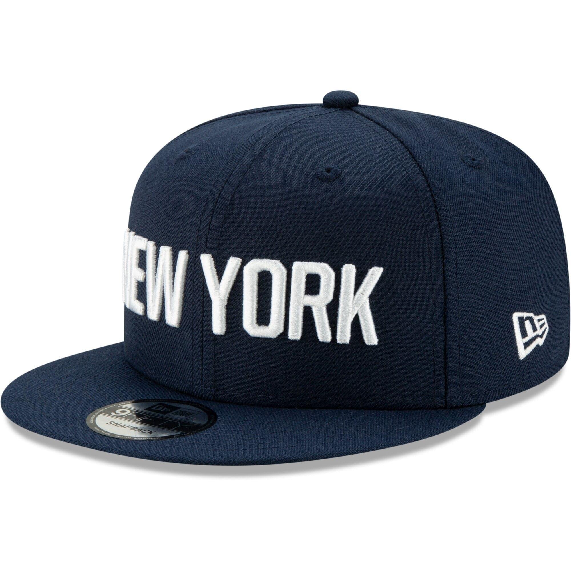New Era Caps New York Knicks New Era NBA 2019 City Series 9FIFTY Snapback Hat - Navy