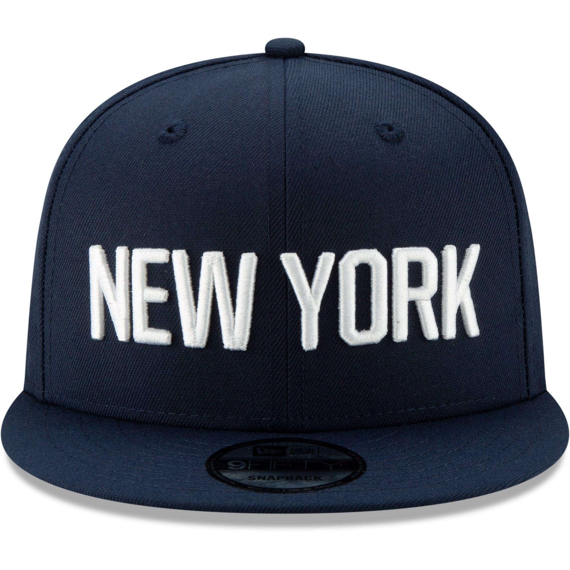 New Era Caps New York Knicks New Era NBA 2019 City Series 9FIFTY Snapback Hat - Navy