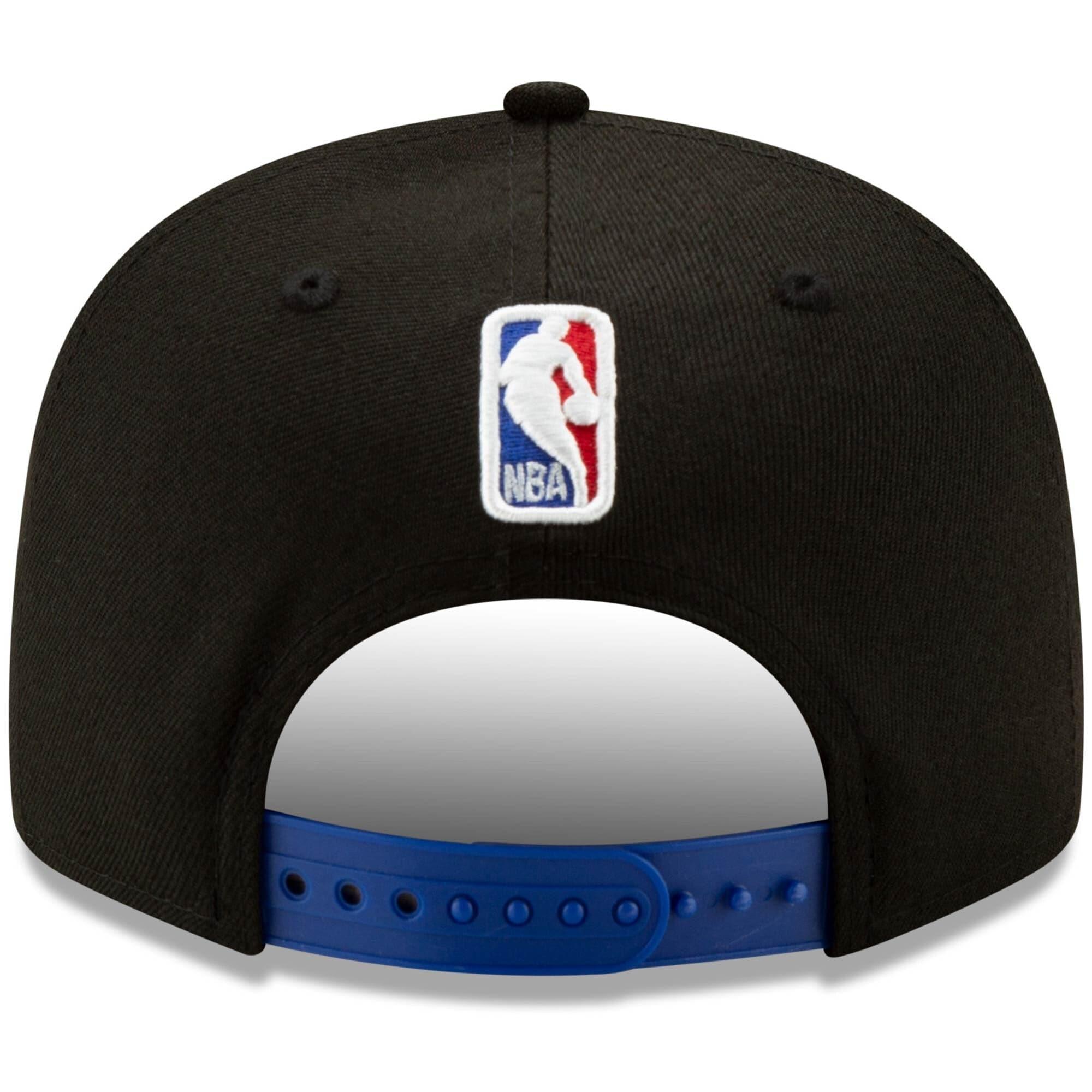 New Era Caps New York Knicks New Era NBA 2020 Back Half 9FIFTY Snapback Hat - Black