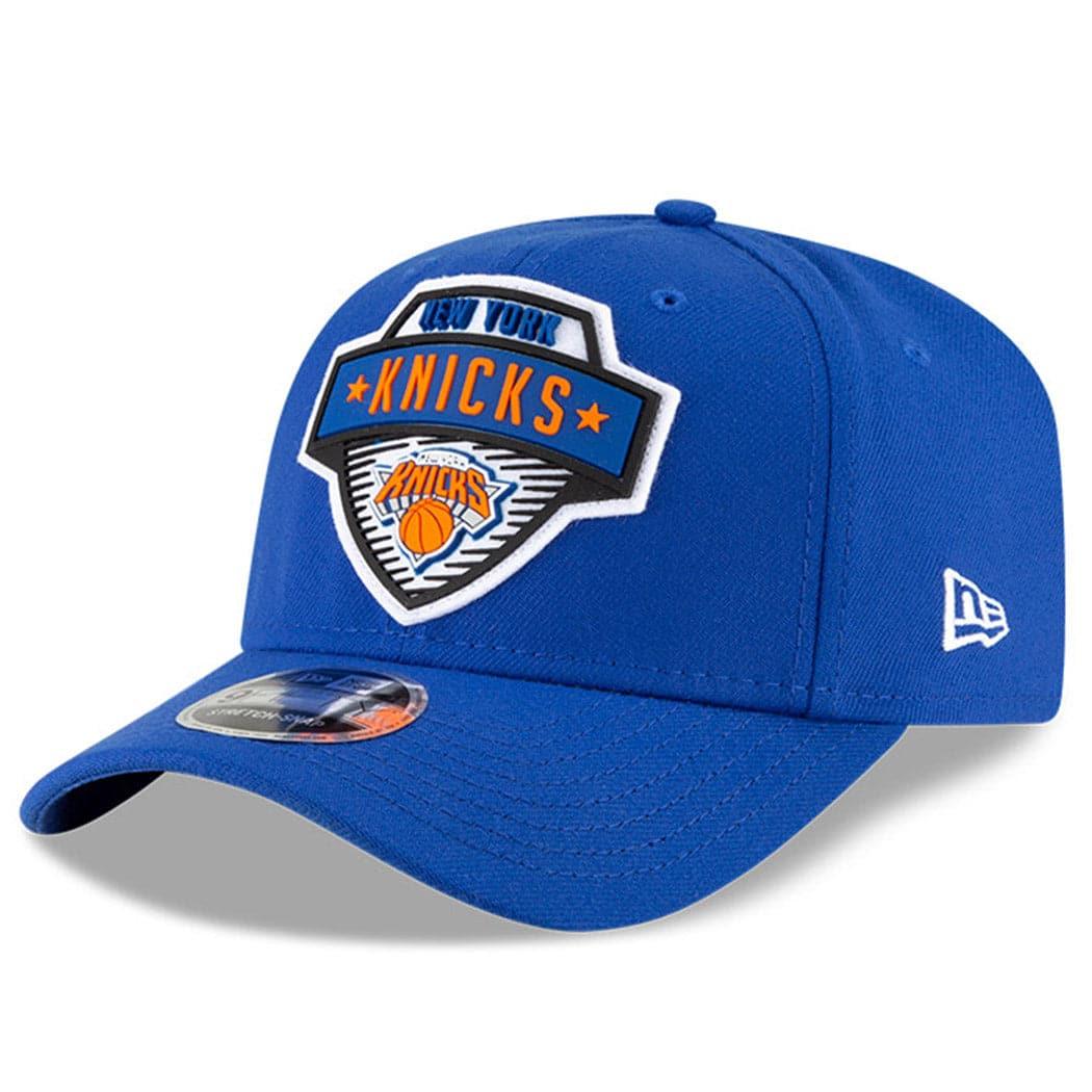 New Era Caps New York Knicks New Era NBA 2020 Tip-Off 9FIFTY Stretch-Snap Curve Hat - Blue