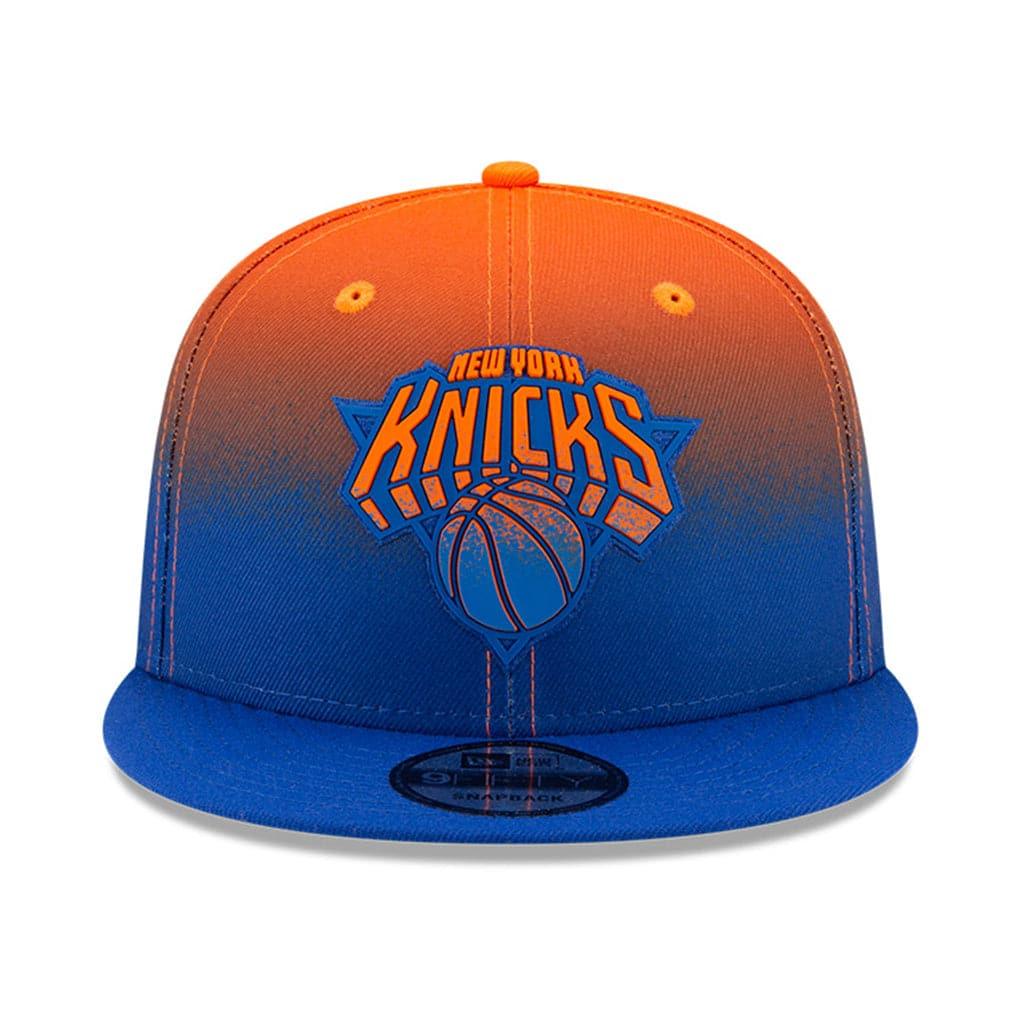 New Era Caps New York Knicks New Era NBA 2021 Back Half 9FIFTY Snapback Hat - Orange