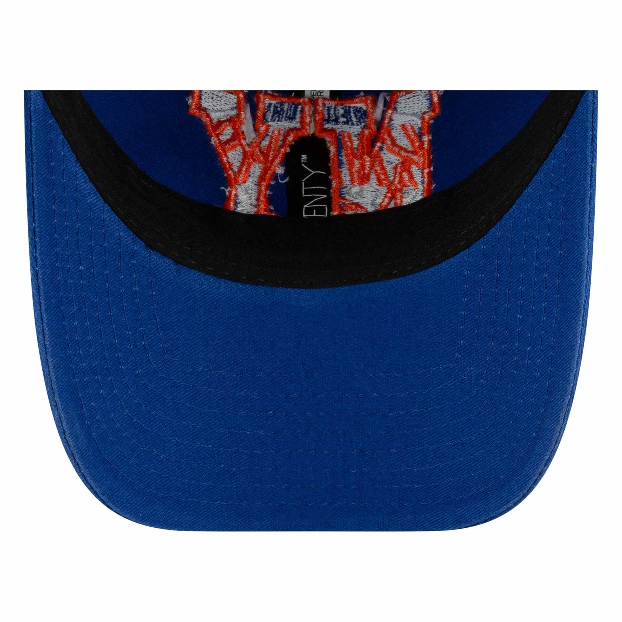 New Era Caps New York Knicks New Era NBA 2021 Draft 9TWENTY Strapback Hat - Blue