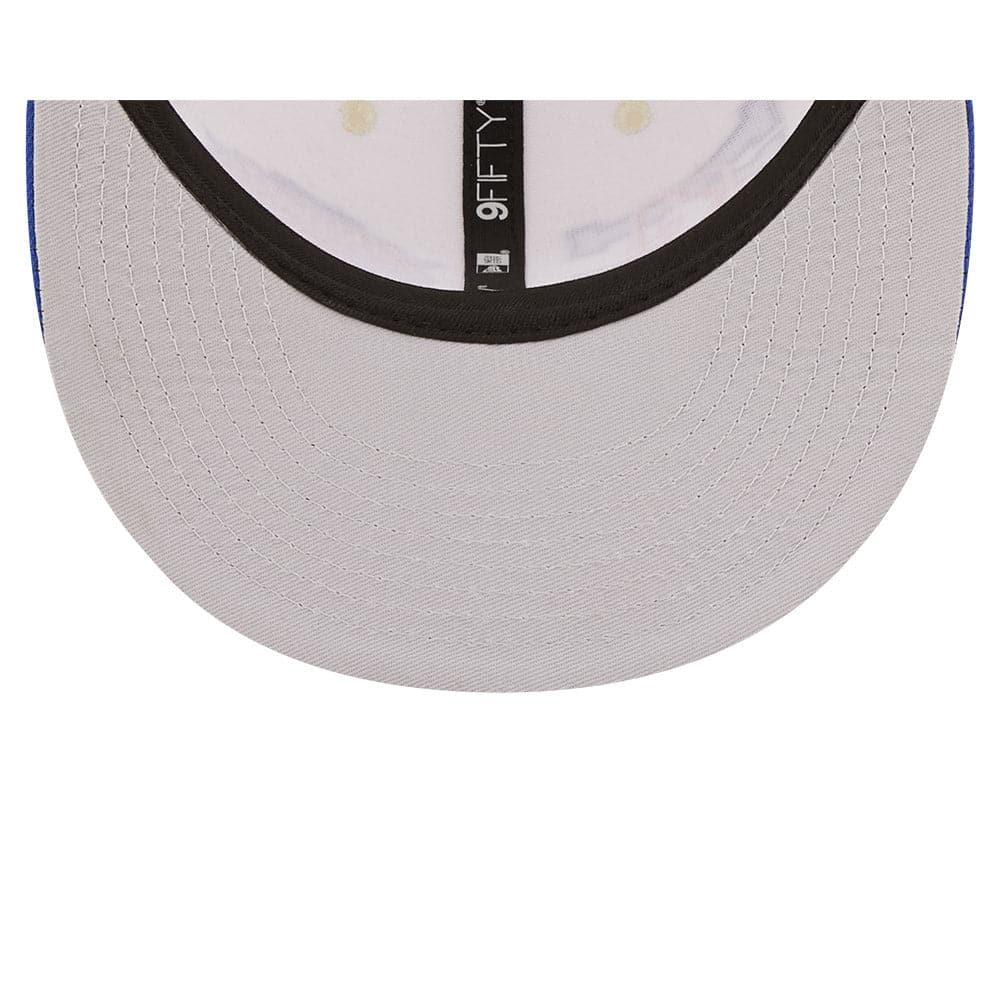 New Era Caps New York Knicks New Era NBA 2022 Draft 9FIFTY Snapback Hat - Cream