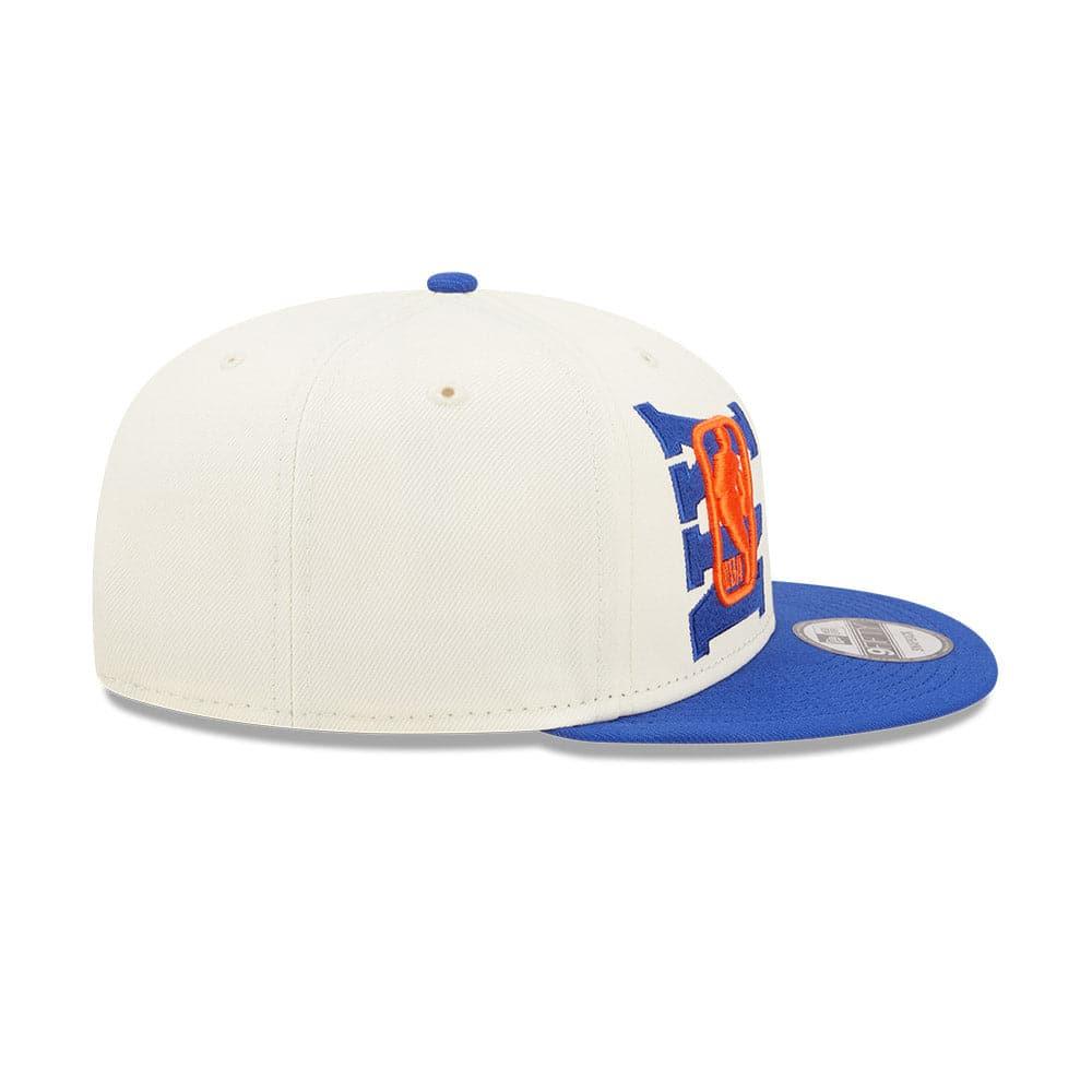 New Era Caps New York Knicks New Era NBA 2022 Draft 9FIFTY Snapback Hat - Cream