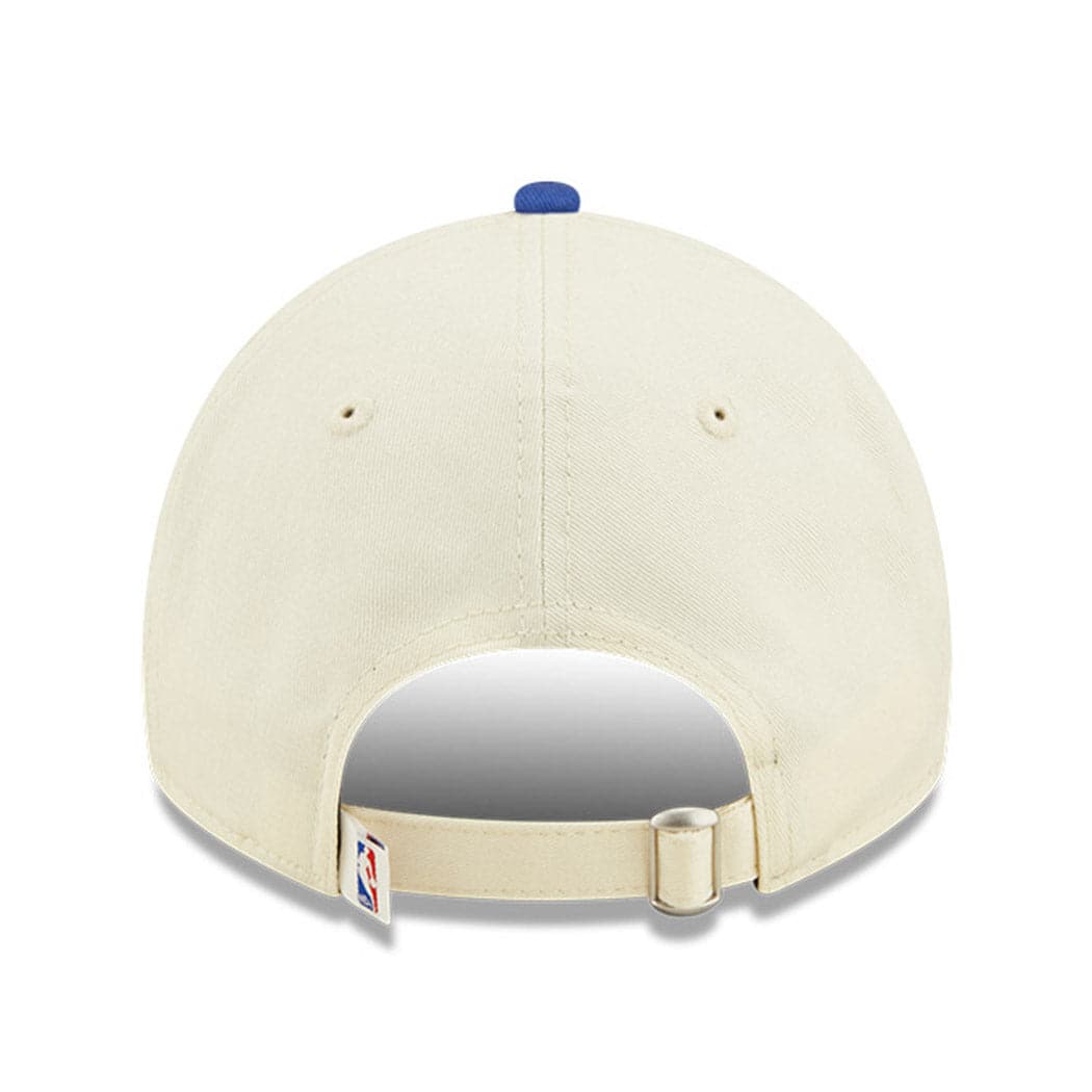 New Era Caps New York Knicks New Era NBA 2022 Draft 9TWENTY Strapback Hat - Cream