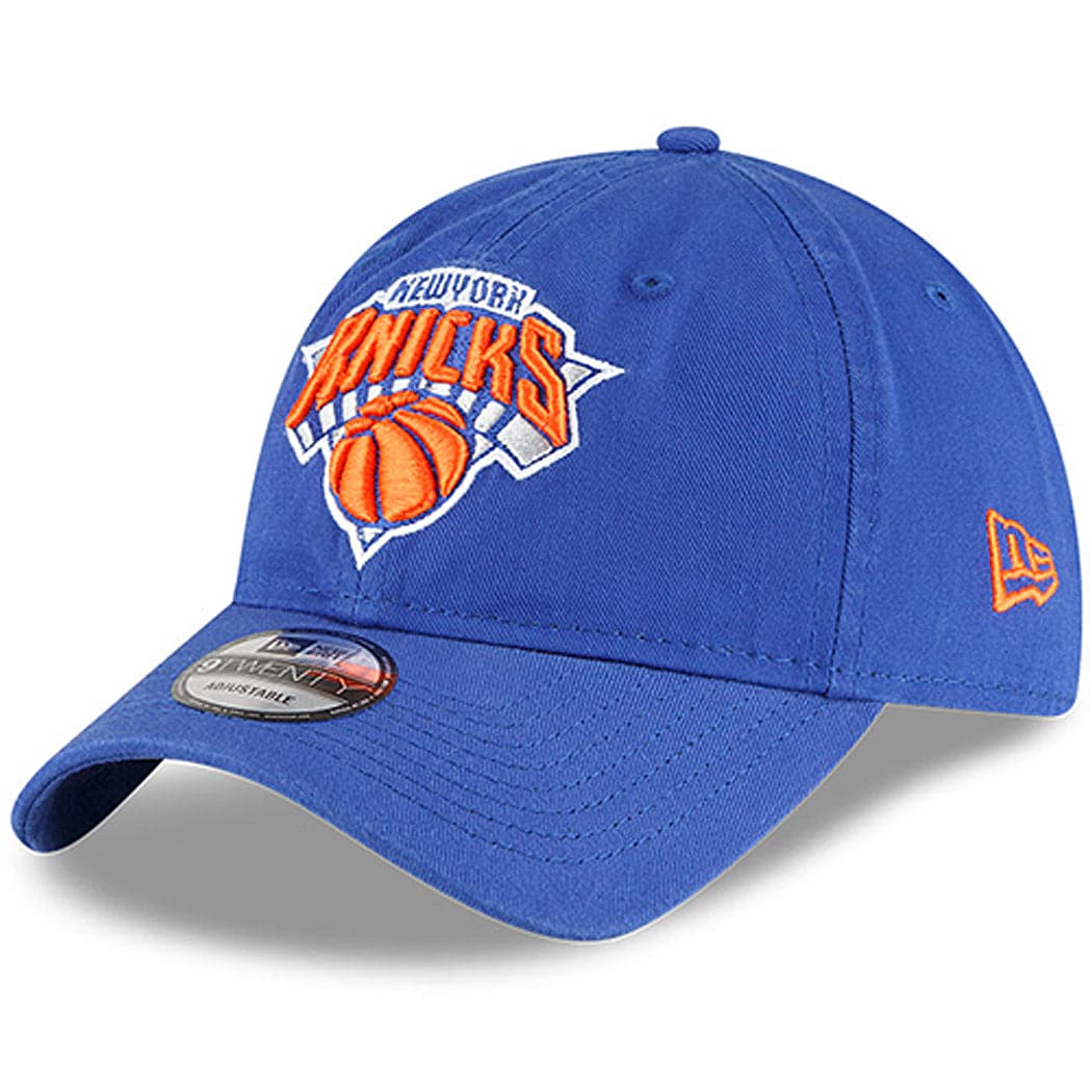 New Era Caps New York Knicks New Era NBA 21-22 Back Half 9TWENTY Hat - Blue