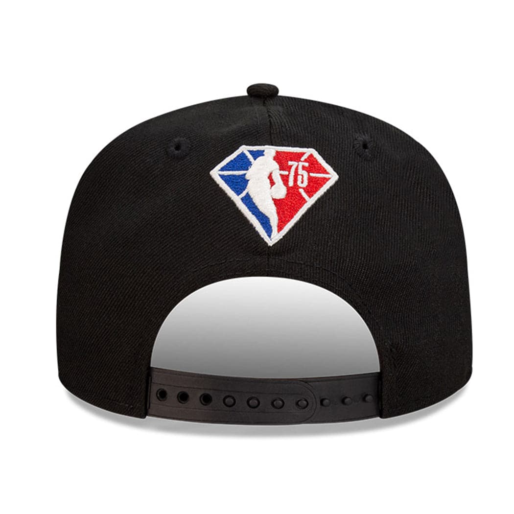 New Era Caps New York Knicks New Era NBA 21-22 City Edition 9FIFTY Snapback Hat - Black