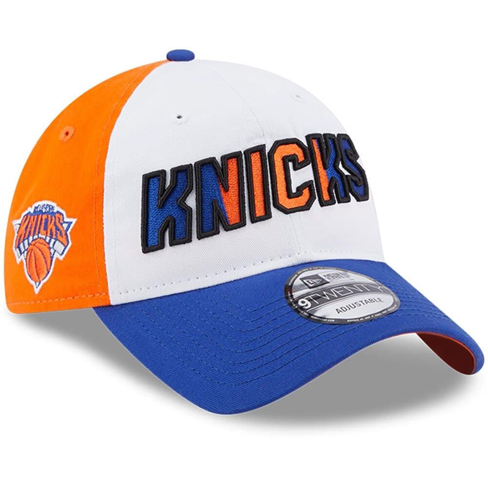 New Era Caps New York Knicks New Era NBA 22-23 Back Half 9TWENTY Strapback Hat
