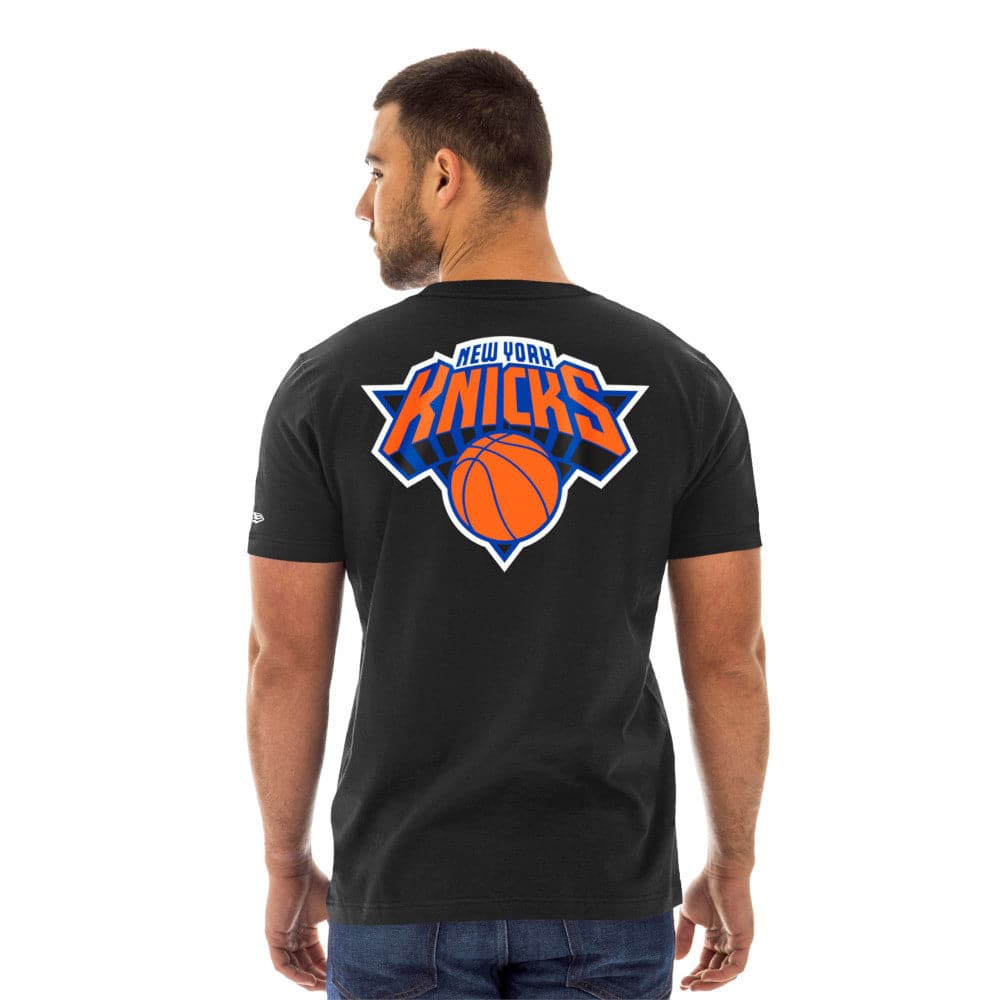New Era T-Shirts New York Knicks New Era NBA 22-23 City Edition T-Shirt - Black