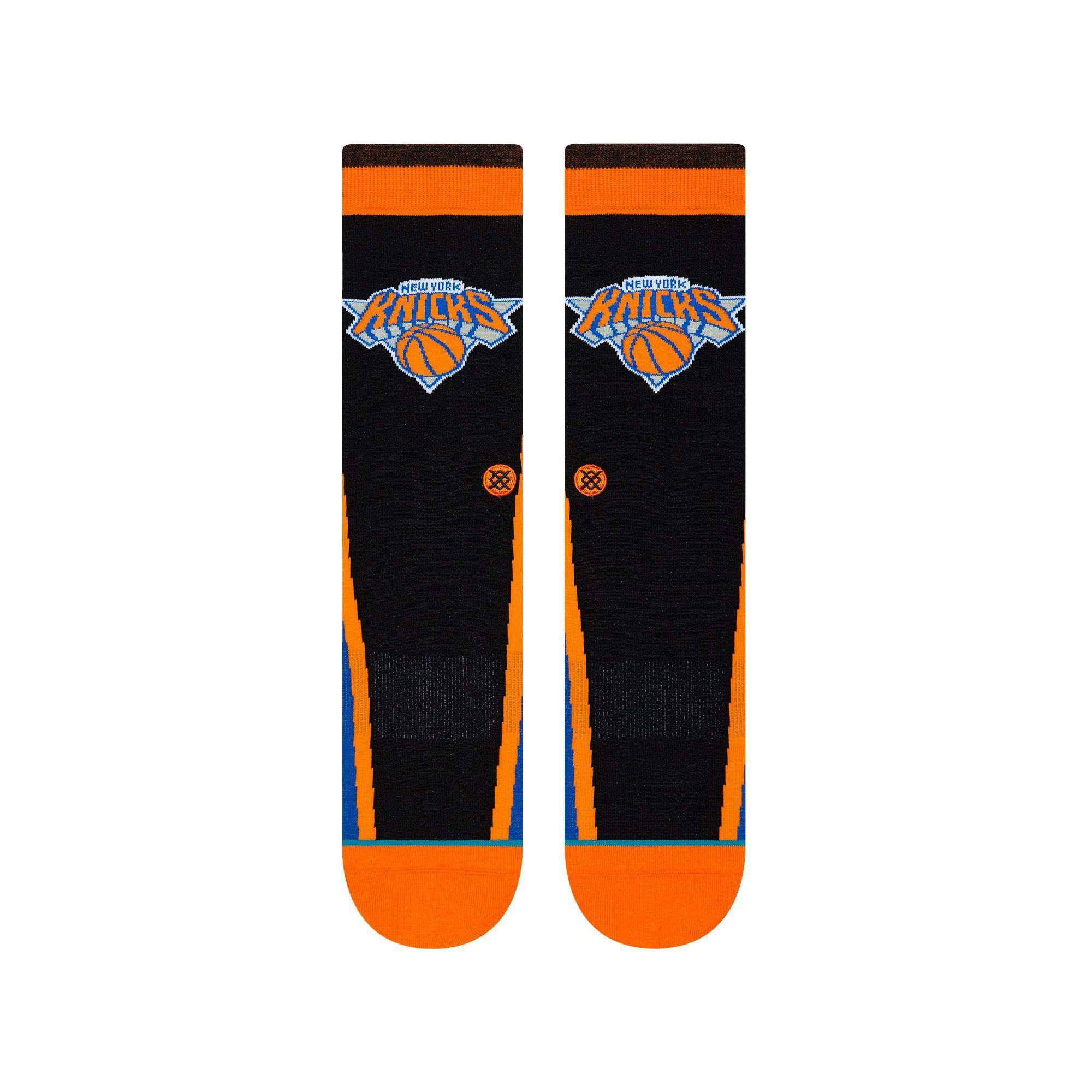 Stance Socks New York Knicks Stance NBA HWC Warmup Crew Socks - Black/Blue