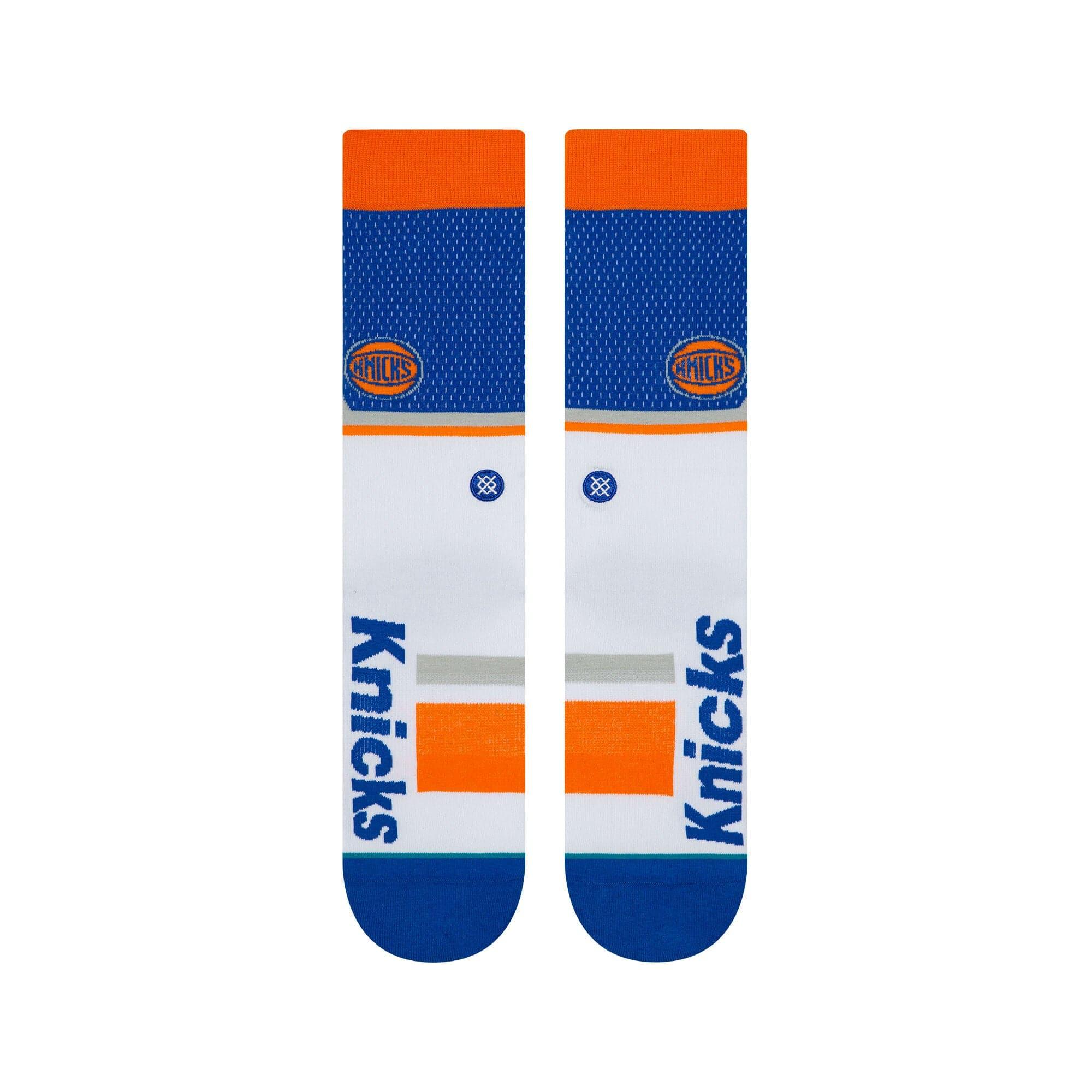 Stance Socks New York Knicks Stance NBA Shortcut Crew Socks - Blue