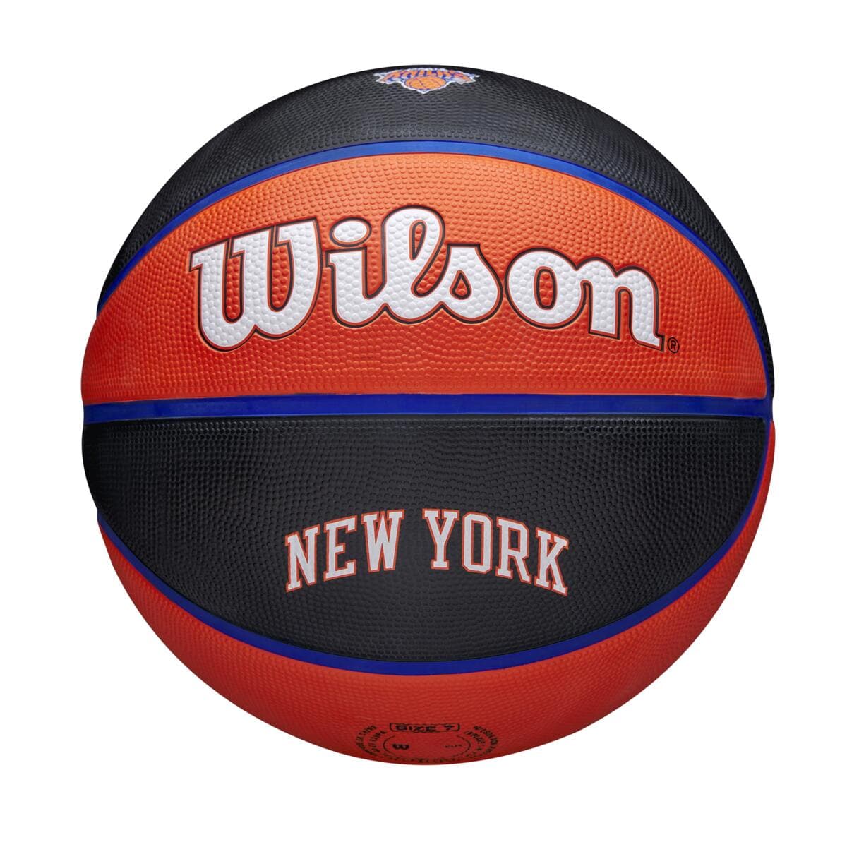 Wilson Sporting Goods Balls New York Knicks Wilson NBA 21-22 City Edition Full Size Basketball Ball - Size 7