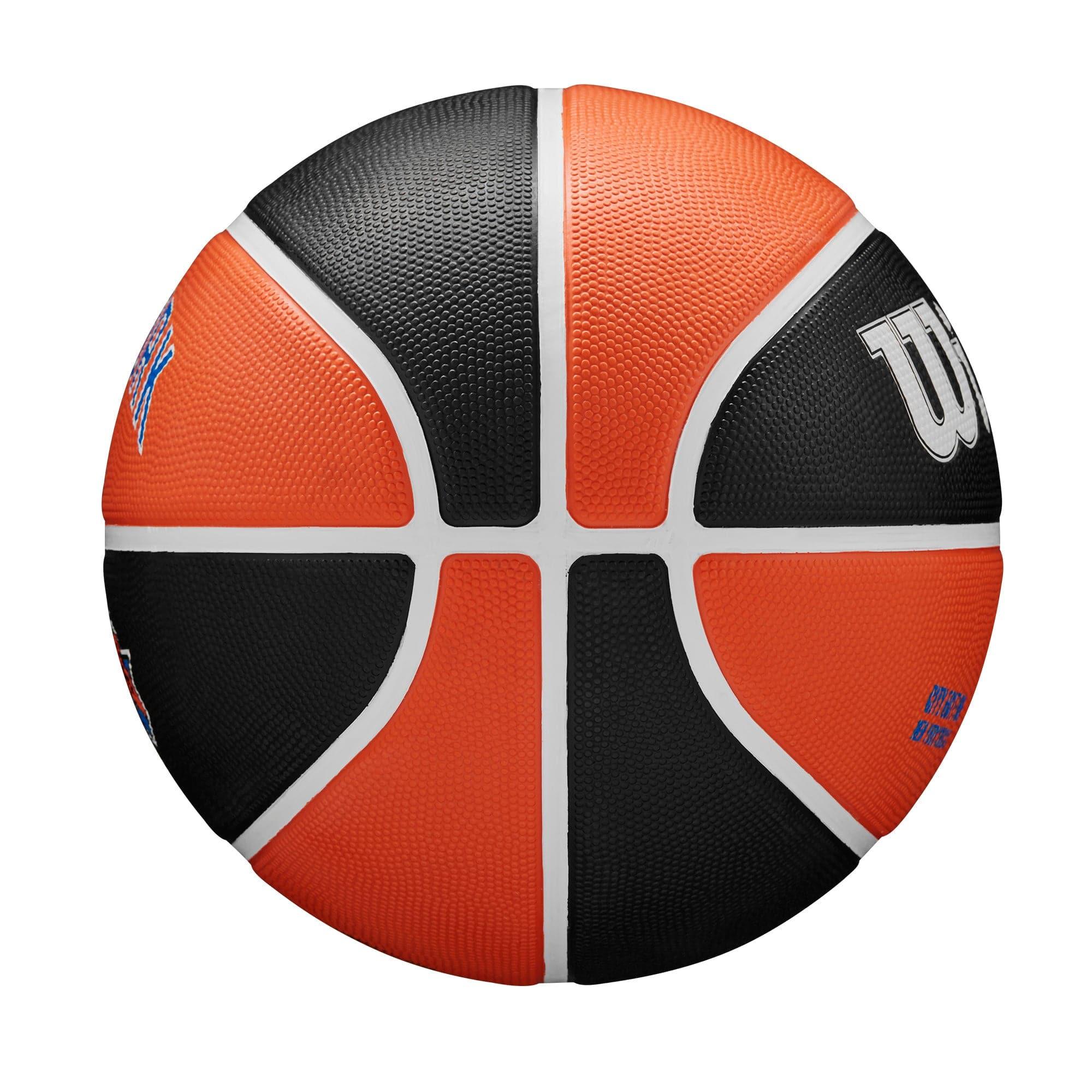 Wilson Sporting Goods Balls New York Knicks Wilson NBA 22-23 City Edition All Surface Basketball Ball