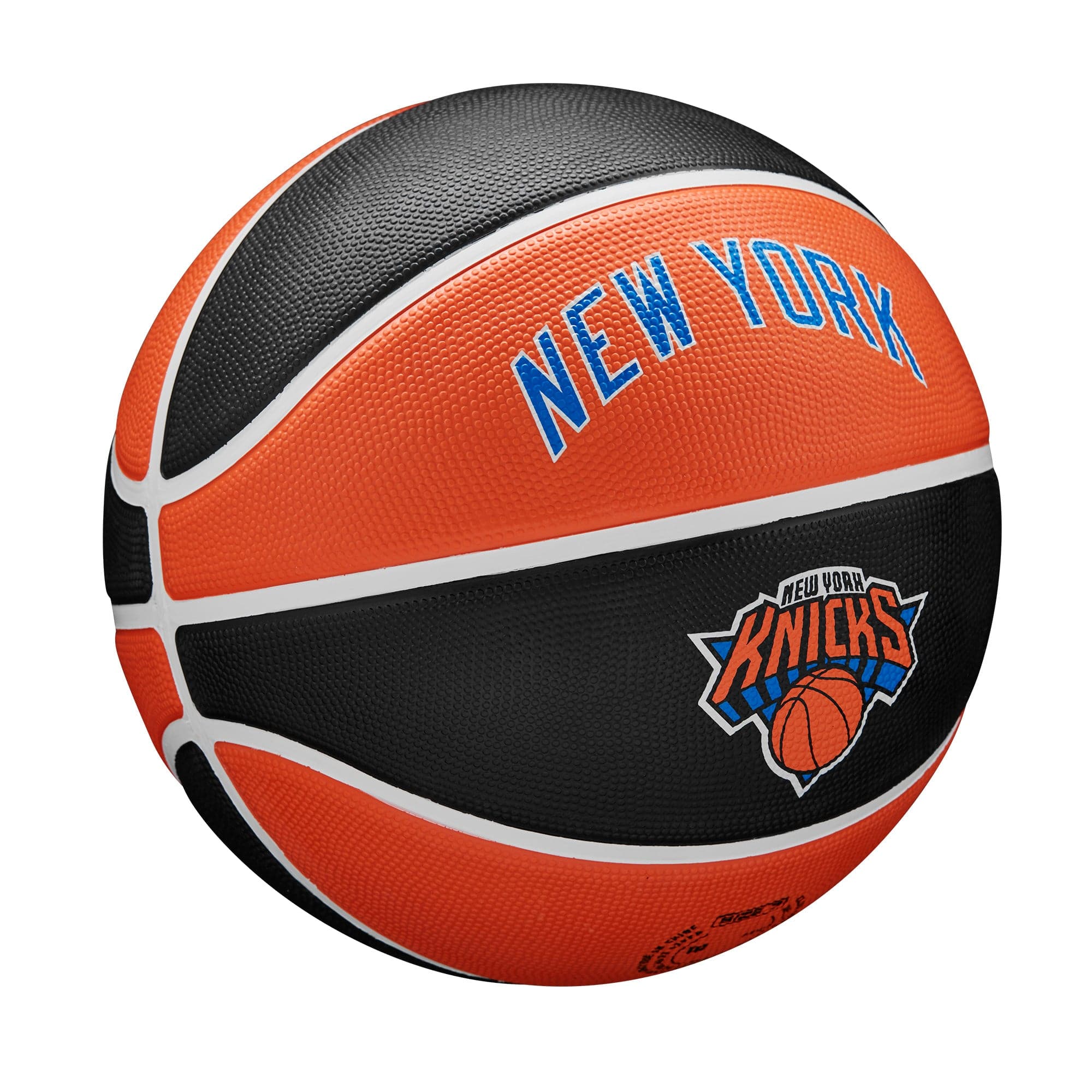 Wilson Sporting Goods Balls New York Knicks Wilson NBA 22-23 City Edition All Surface Basketball Ball