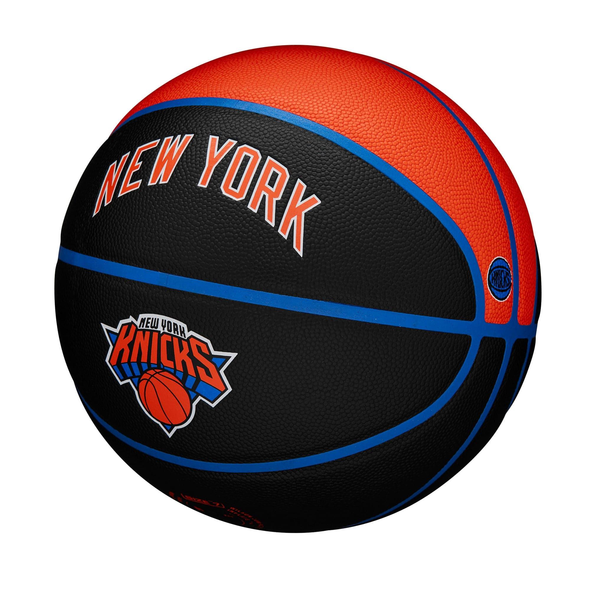 Wilson Sporting Goods Balls New York Knicks Wilson NBA 22-23 City Edition Collectors Basketball Ball