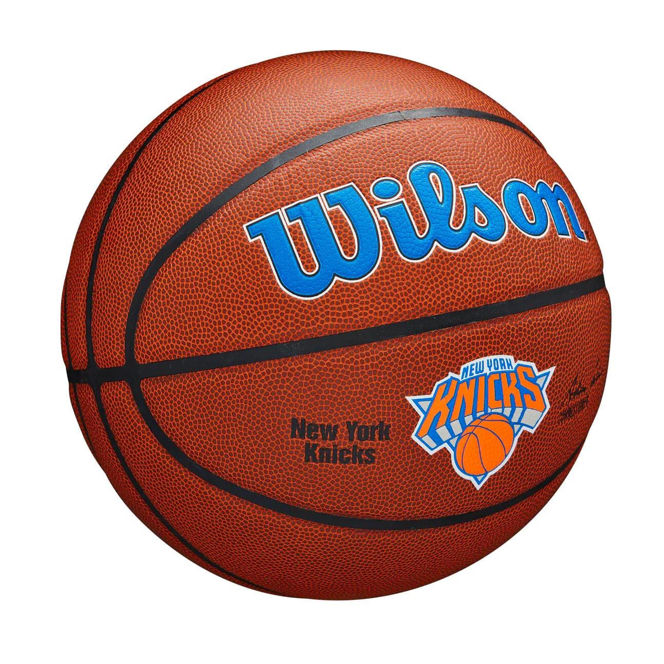 Wilson Sporting Goods Balls New York Knicks Wilson NBA Team Full Size Basketball Ball