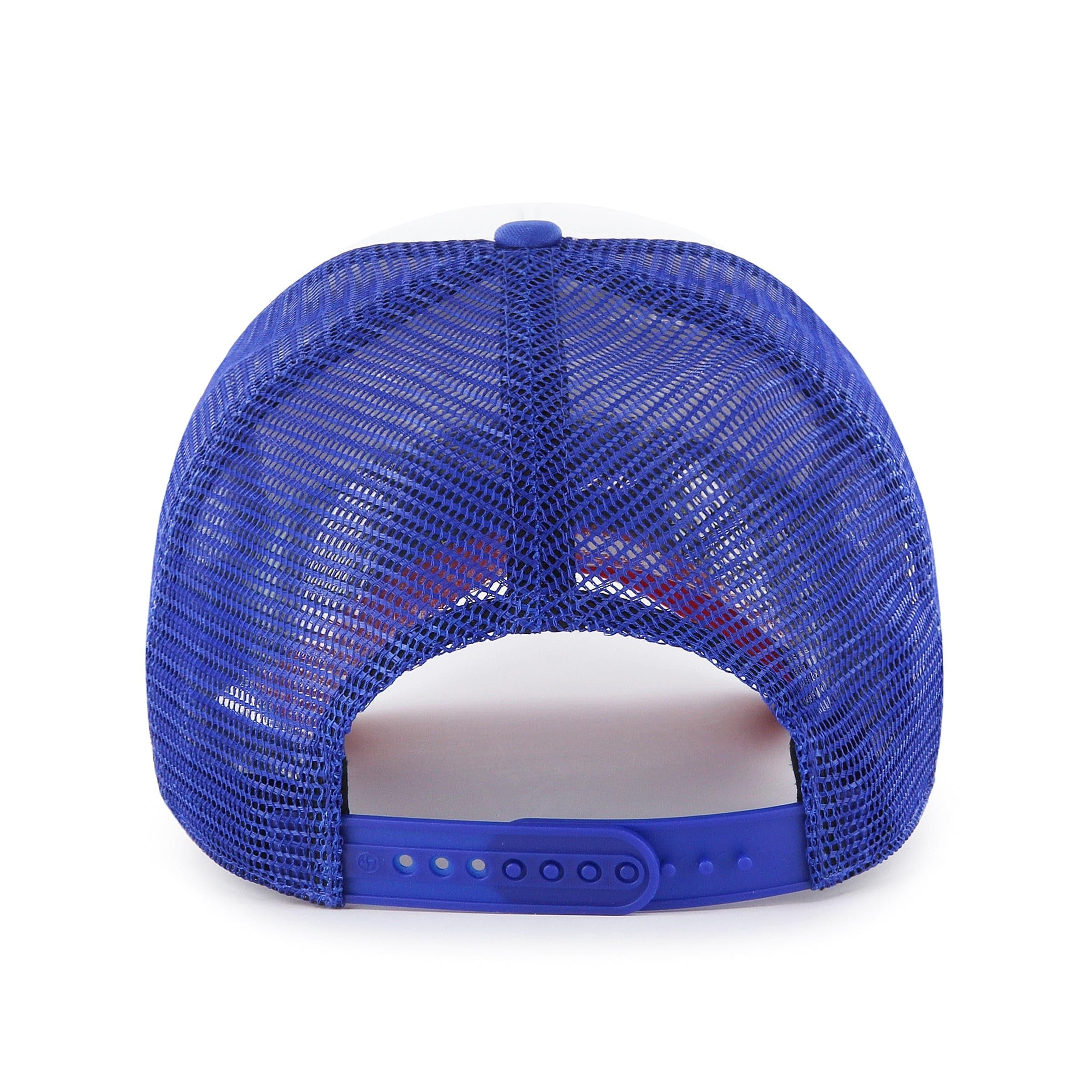 47 Brand Caps New York Mets '47 MLB Foam Champ Offside DT Trucker Snapback Hat - Royal