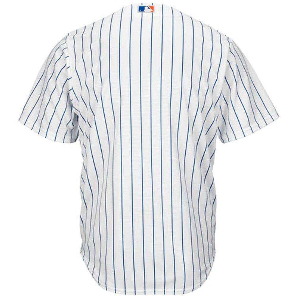 Majestic Athletic Jerseys New York Mets Majestic MLB AC Cool Base Replica Jersey - White
