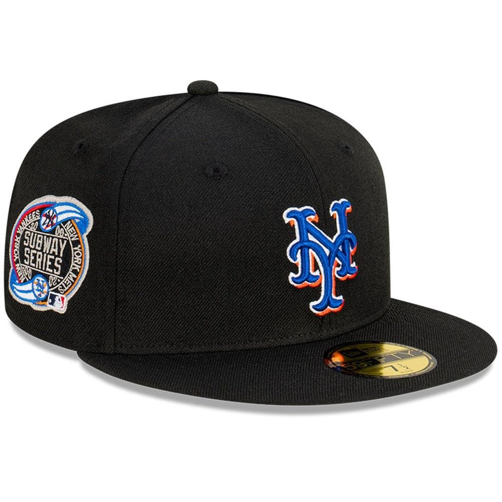New Era Caps New York Mets New Era MLB 00 Subway Series 59FIFTY Fitted Hat - Black