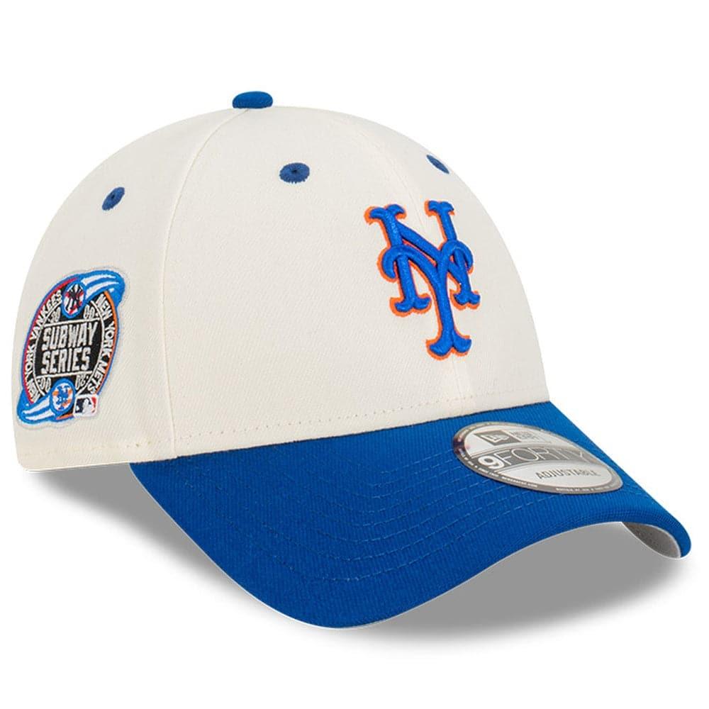New Era Caps New York Mets New Era MLB 00 Subway Series 9FORTY Snapback Hat - Chrome