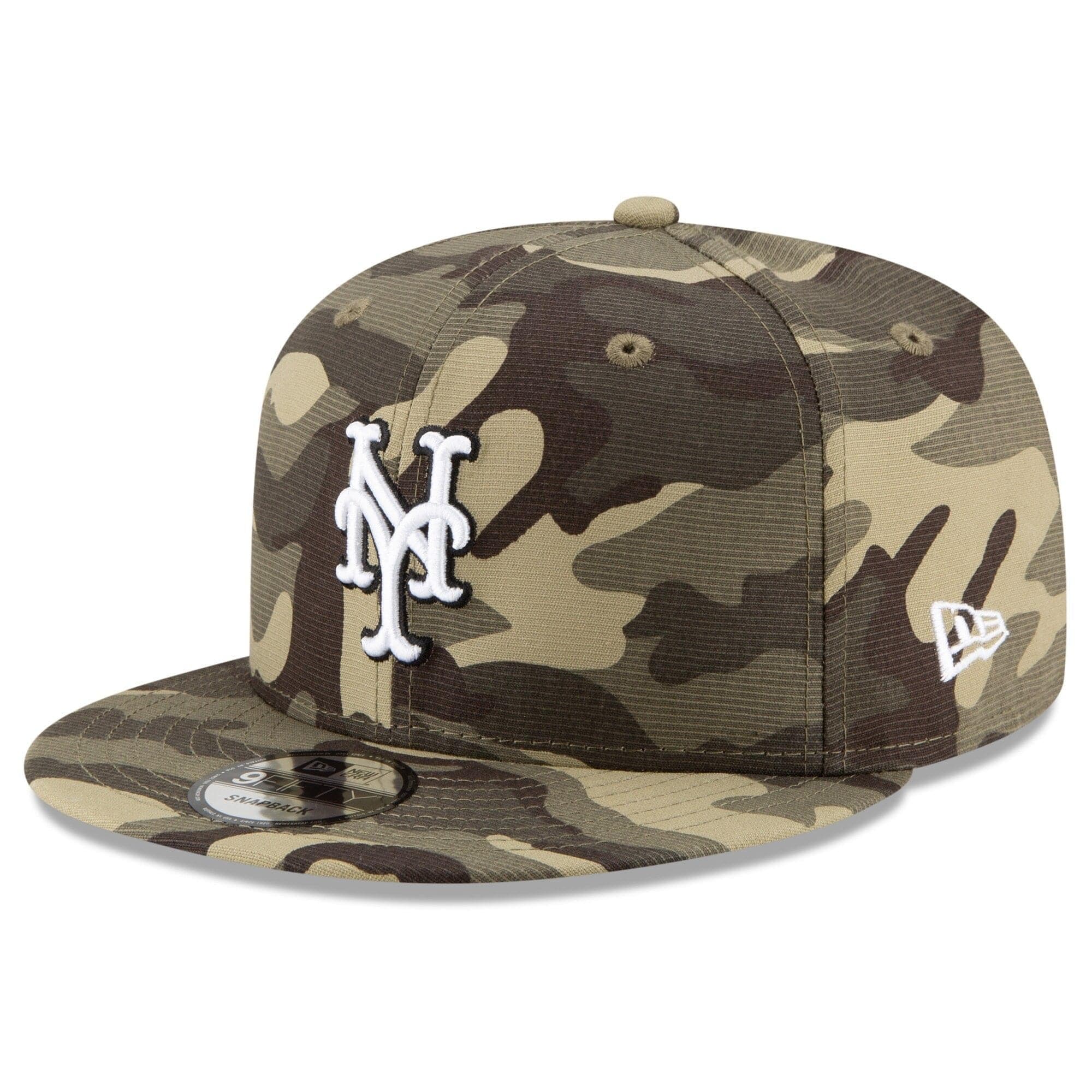 New Era Caps New York Mets New Era MLB 2021 Armed Forces 9FIFTY Snapback Hat - Camo