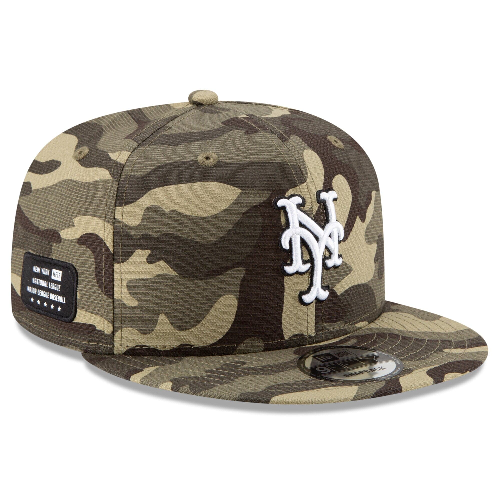 New Era Caps New York Mets New Era MLB 2021 Armed Forces 9FIFTY Snapback Hat - Camo
