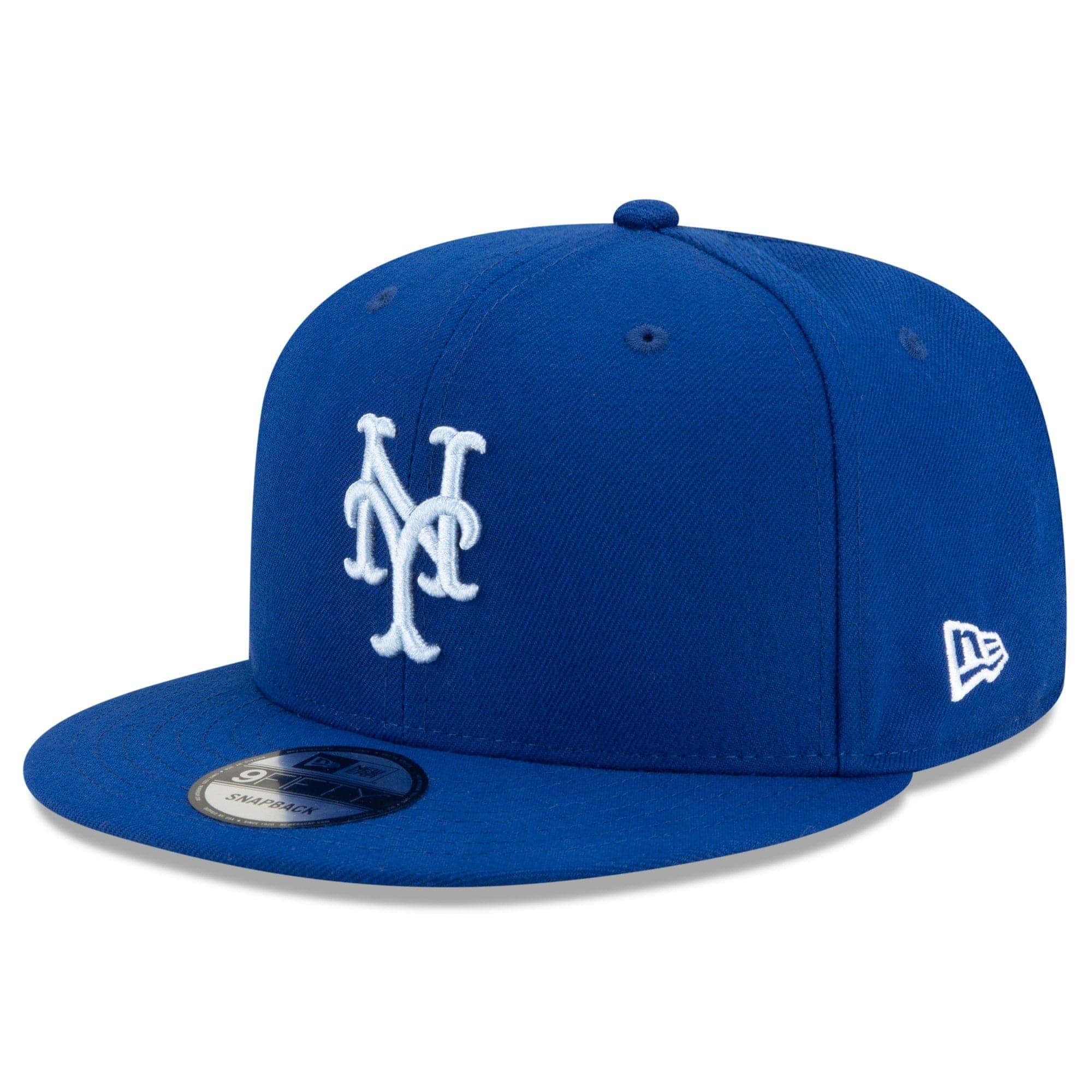 New Era Caps New York Mets New Era MLB 2021 Fathers Day 9FIFTY Snapback Hat - Blue
