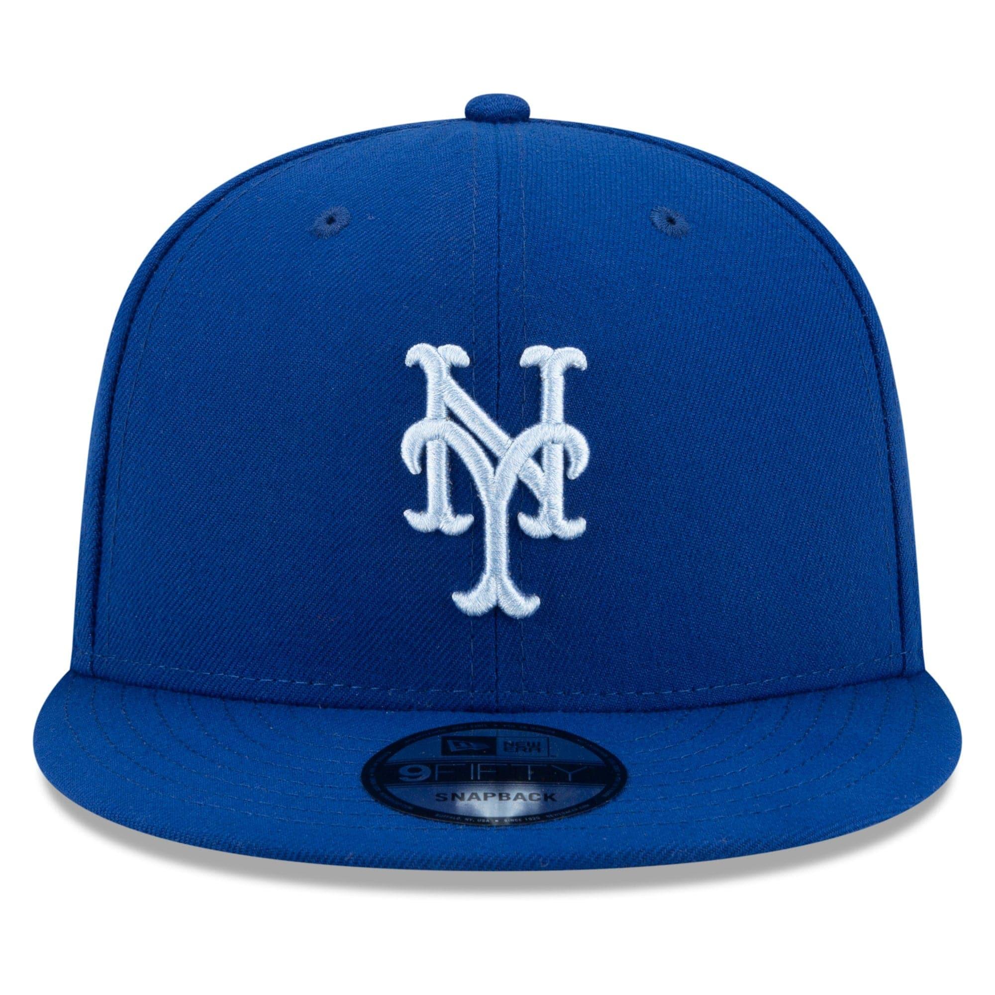 New Era Caps New York Mets New Era MLB 2021 Fathers Day 9FIFTY Snapback Hat - Blue