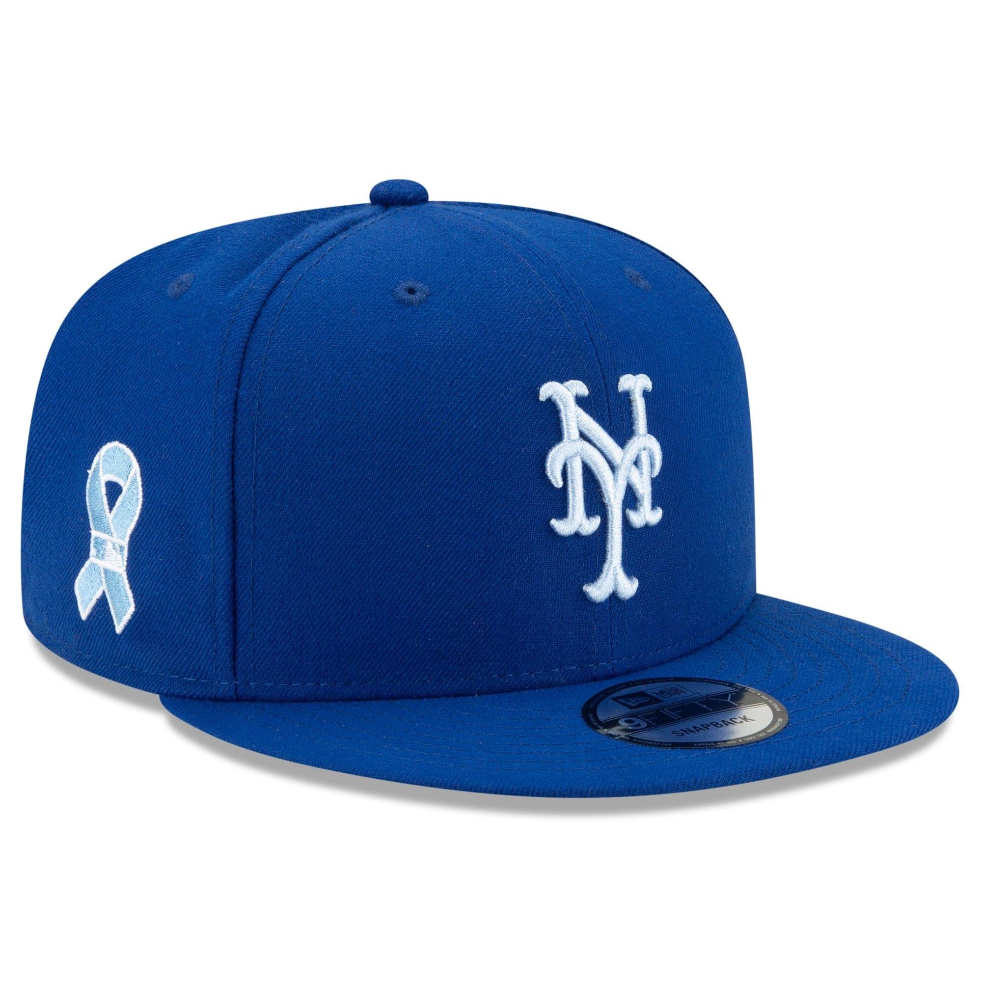New Era Caps New York Mets New Era MLB 2021 Fathers Day 9FIFTY Snapback Hat - Blue