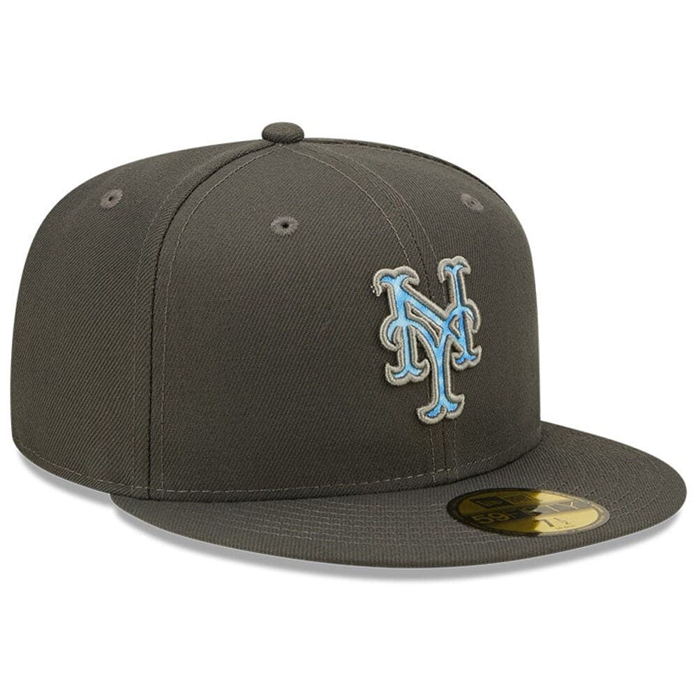New Era Caps New York Mets New Era MLB 2022 Fathers Day 59FIFTY Fitted Hat - Graphite