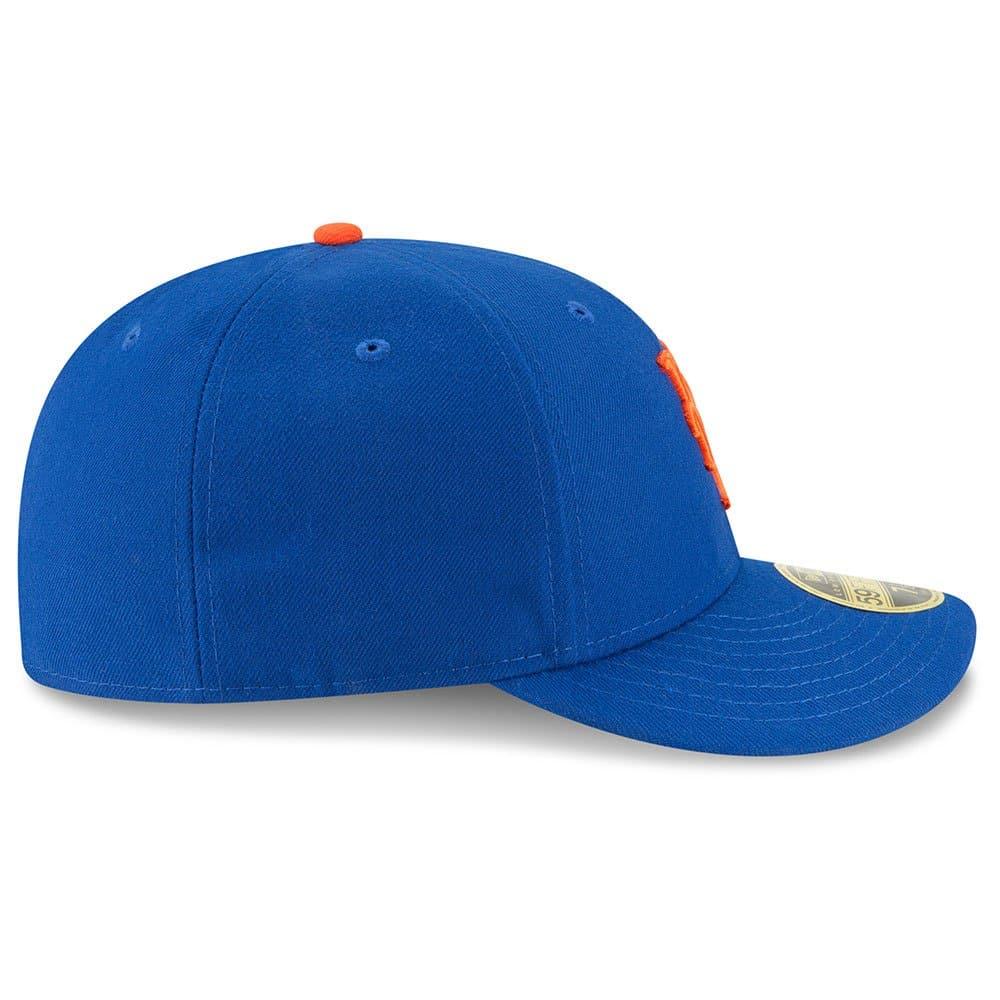 New Era Caps New York Mets New Era MLB AC On-Field Game Low Profile 59FIFTY Fitted Hat - Blue