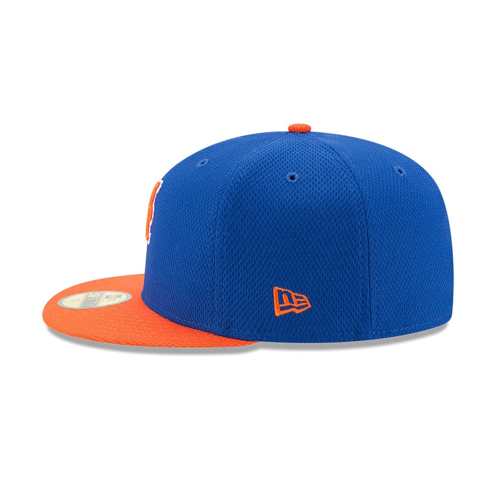 New Era Caps New York Mets New Era MLB Alt Diamond Era Performance 59FIFTY Fitted Hat - Blue